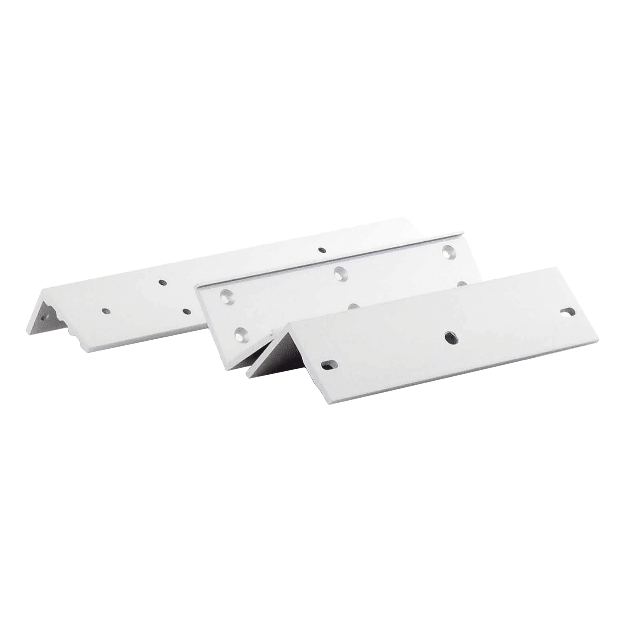 Kit de Montajes Z y L / Compatible con Cerradura Magnética DS-K4H255S / Puertas de Madera y Metal — HIKVISION · SKU DS-K4H255-LZ