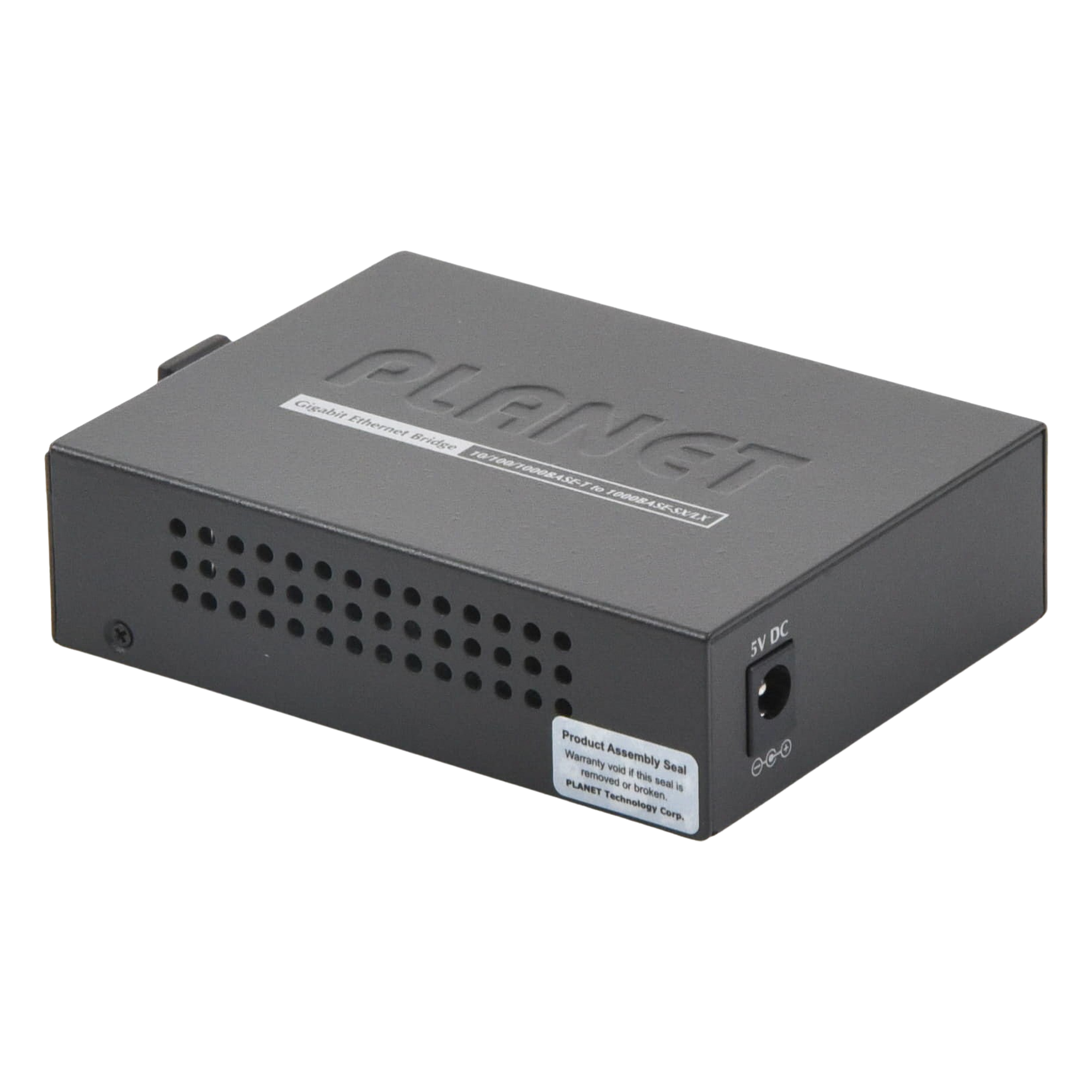 Convertidor de Medios / 1000 Mbps / Fibra Multimodo / 550 m (1804.5 ft) / Conector SC / LFP Configurable