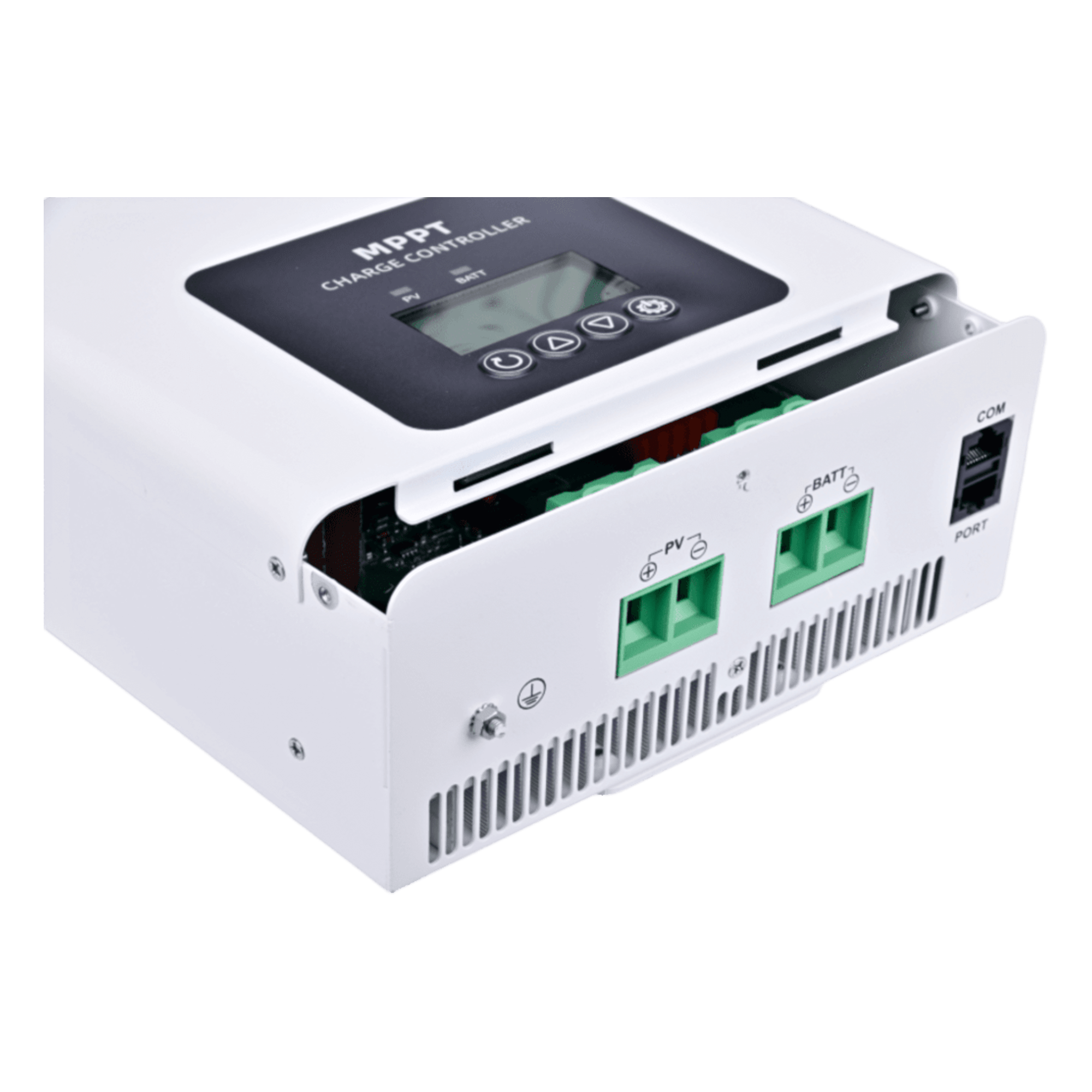 Controlador Solar MPPT / 80 A / 12/24/48 V / Voc 225 V / Paralelo hasta 6 Unidades / IP20