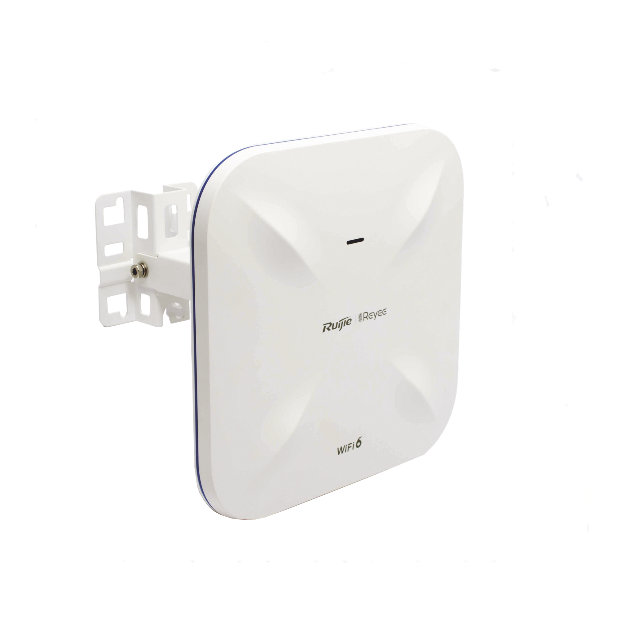 Punto de Acceso Mesh Wi-Fi 6 / 2.4 GHz 574 Mbps / 5 GHz 1200 Mbps / PoE Gigabit / SFP Óptico / 4 dBi y 6 dBi / Exterior 360°