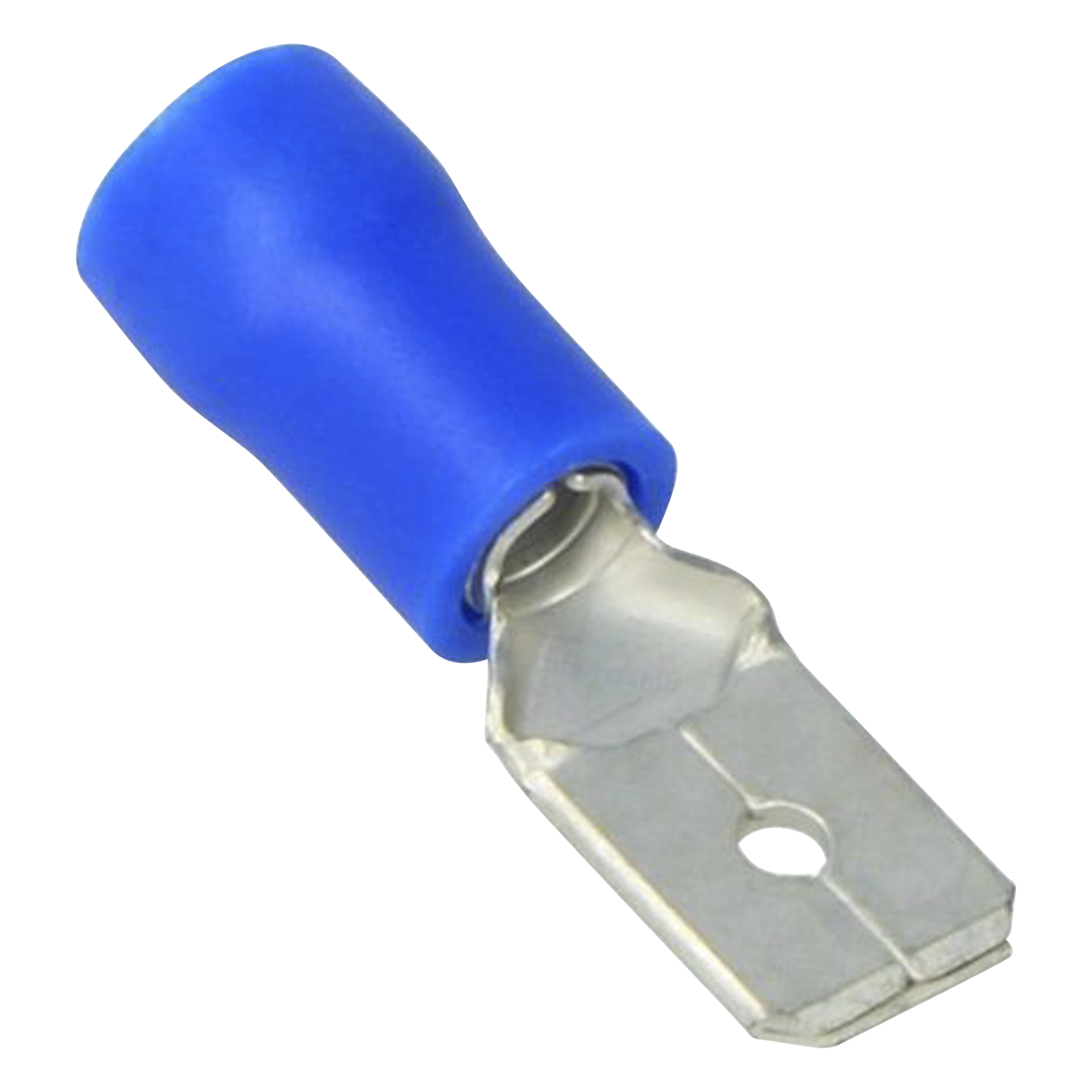 Terminal Macho Aislada / 16 - 14 AWG / Azul / Paquete 25 Piezas / 21.2 x 10.3 x 6.2 mm — EPCOM POWERLINE · SKU AE51201