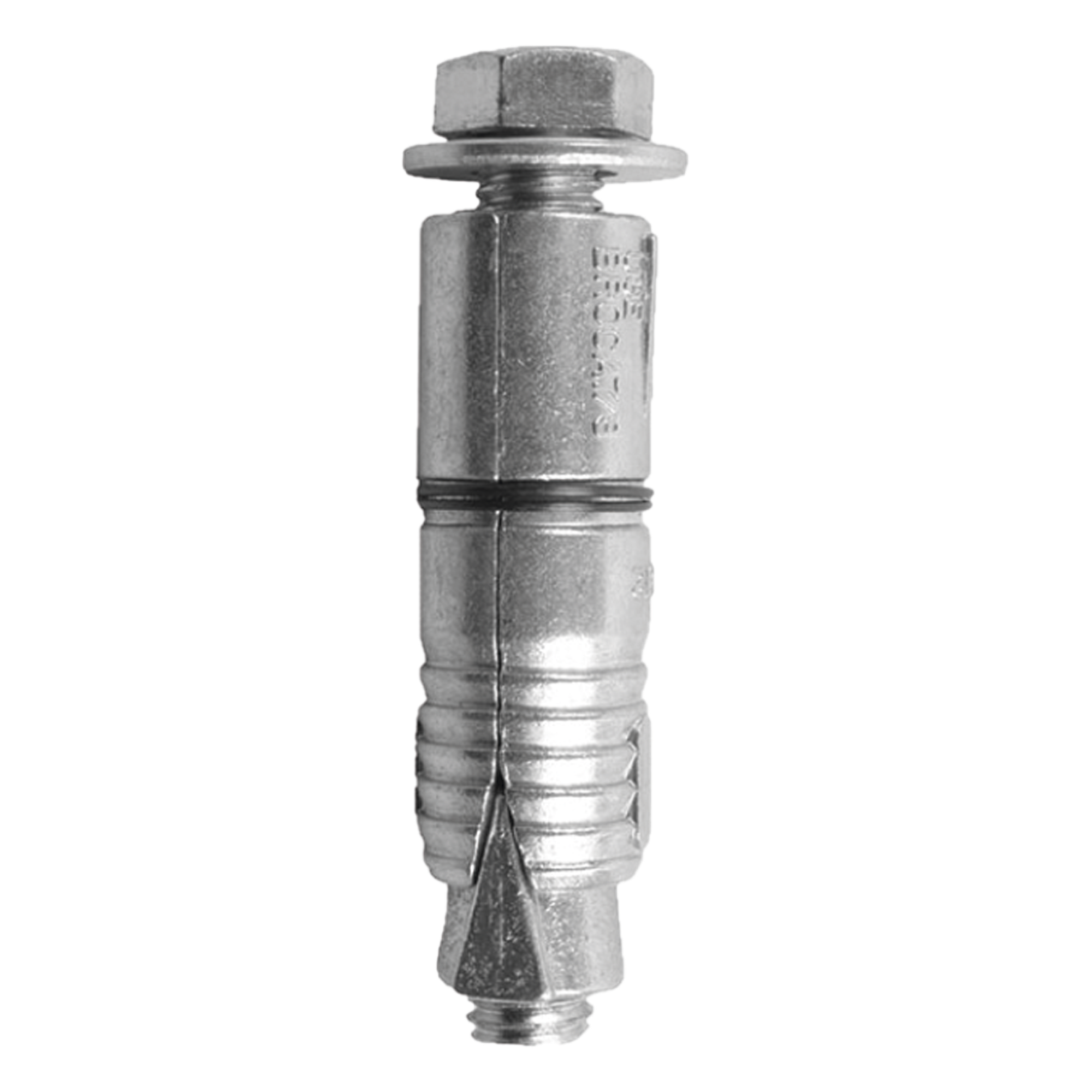 Taquete Expansor / Carga a Tensión 200 kg / Carga Cortante 240 kg / Zamac Resistente a Corrosión / 1/4" x 1-3/4" (44 mm) / Incluye Tornillo — ANCLO · SKU ANC-Z-14T