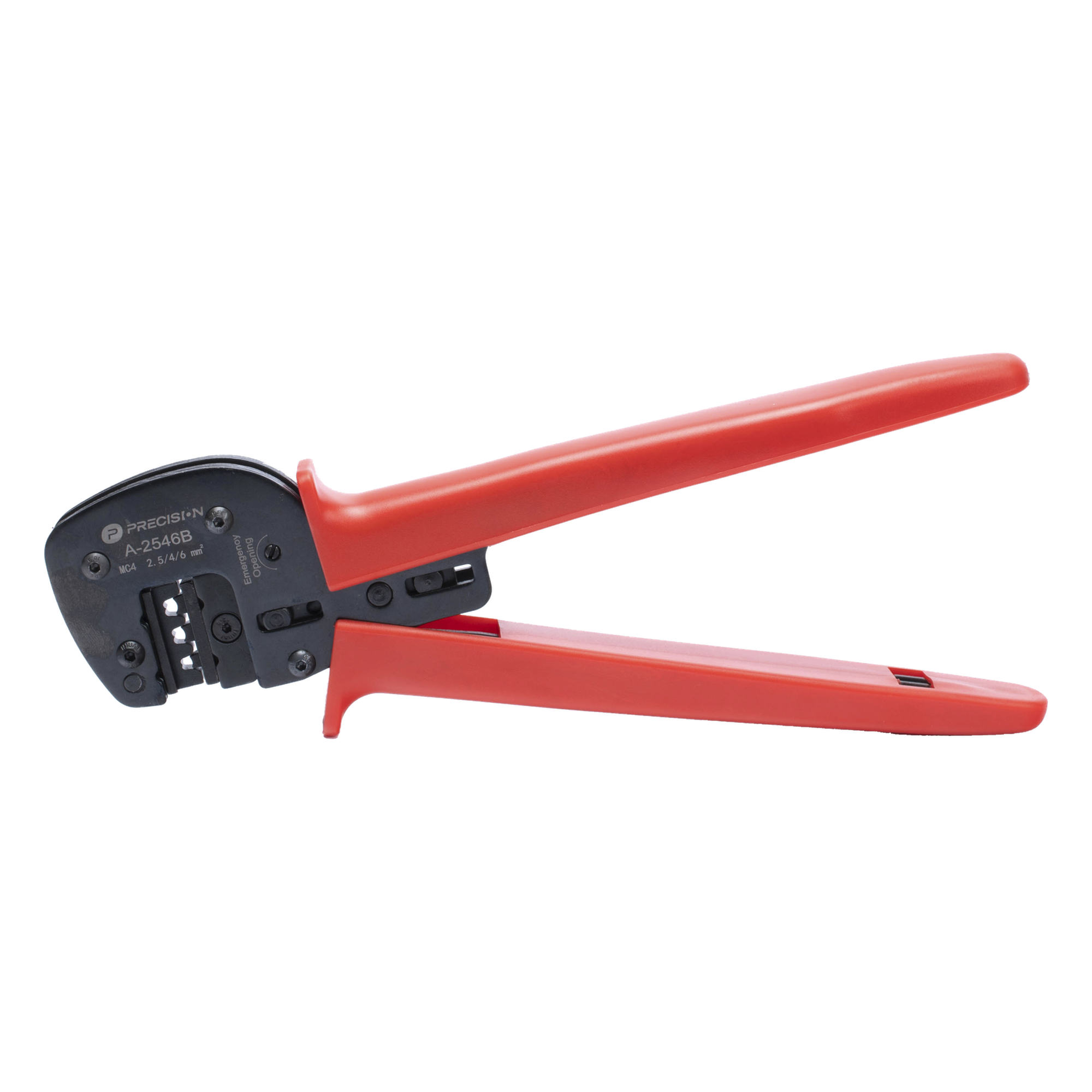 Pinza Ponchadora / Conectores MC4 y MC3 / Cables Solares 10-14 AWG / Mecanismo de Precisión — PRECISION · SKU PST-H010-06