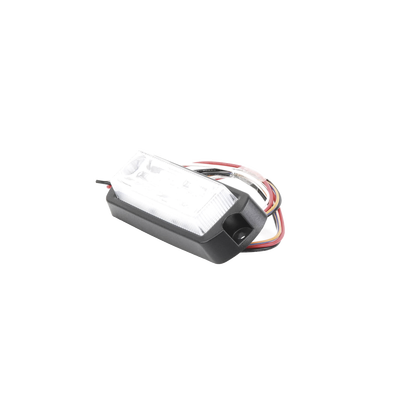 Luz Auxiliar Ultra Brillante de 8 LED's en color Rojo/Claro con mica transparente