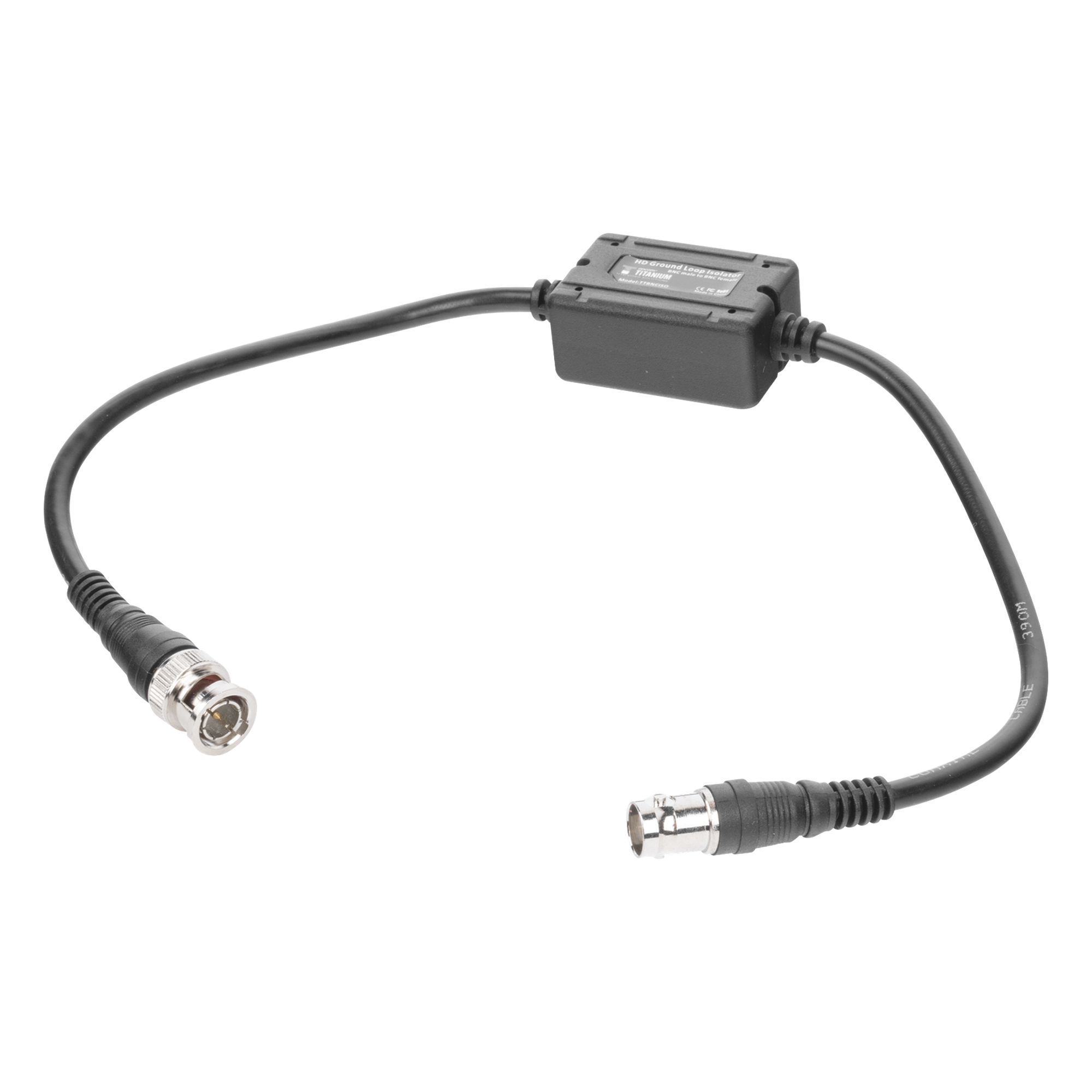 Aislador de Tierra BNC / HD-TVI/CVI/AHD/CVBS / 2 Megapixel / 90 dB a 50 Hz / Protección Sobretensión — EPCOM TITANIUM · SKU TT-BNC-ISO