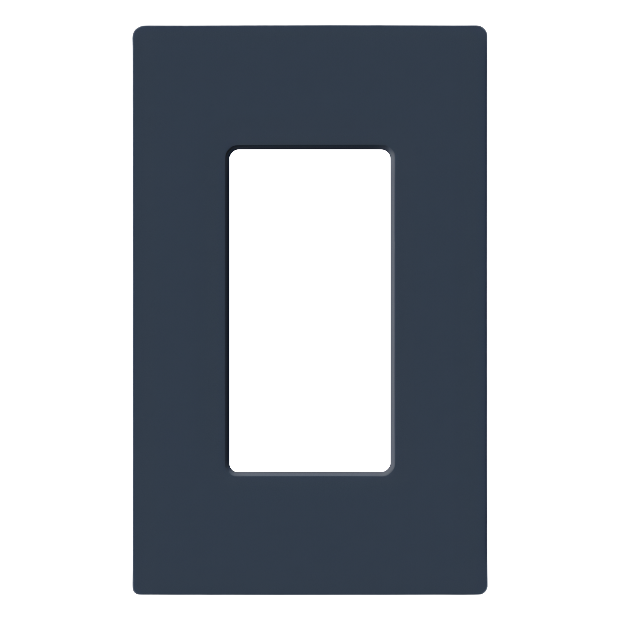 Placa de Pared Tipo Decorador / 1 Espacio / Diseño Screwless / Acabado Satinado Deep Sea — LUTRON ELECTRONICS · SKU SC1DE