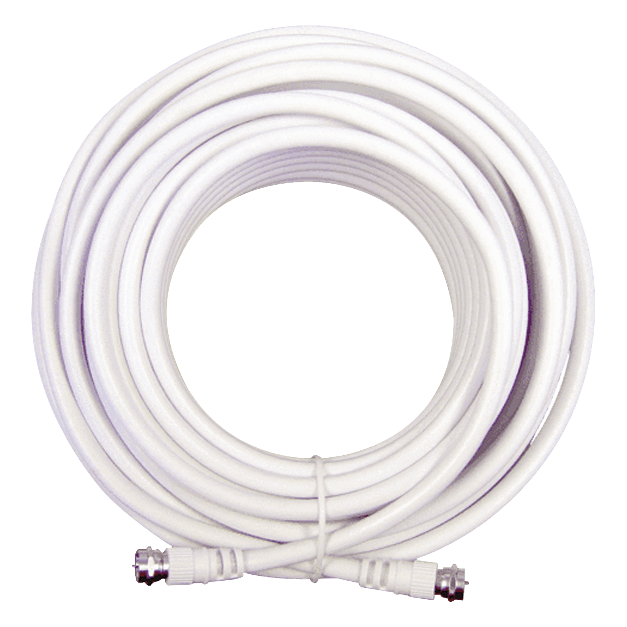 Jumper Coaxial / RG-6 / 15.24 m (50 pies) / 75 Ohm / Conectores F Macho / Uso Interior y Exterior — WILSONPRO / WEBOOST · SKU 950-650