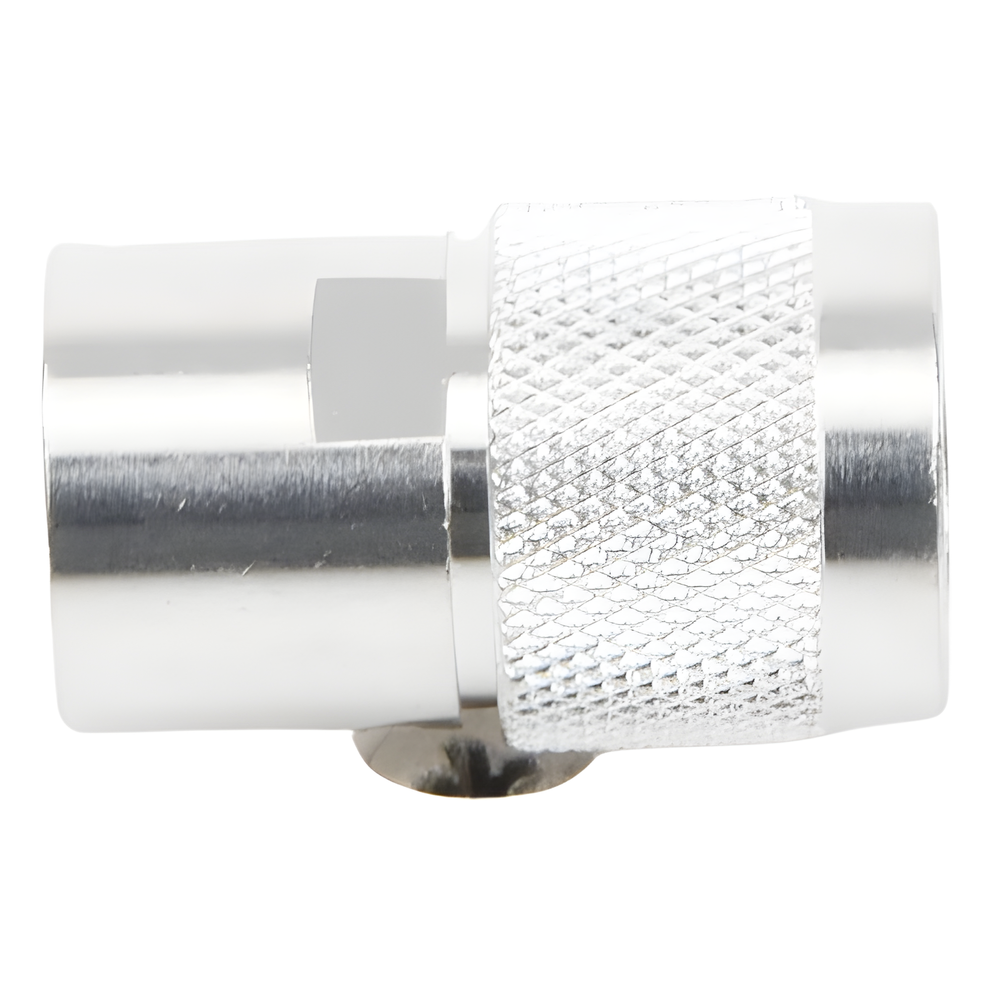 Conector Coaxial N Macho / Rosca / Cables LMR-400, 9913, RG8/U-SYS / Cuerpo Bronce Plateado / Contacto Oro / Aislante Teflón