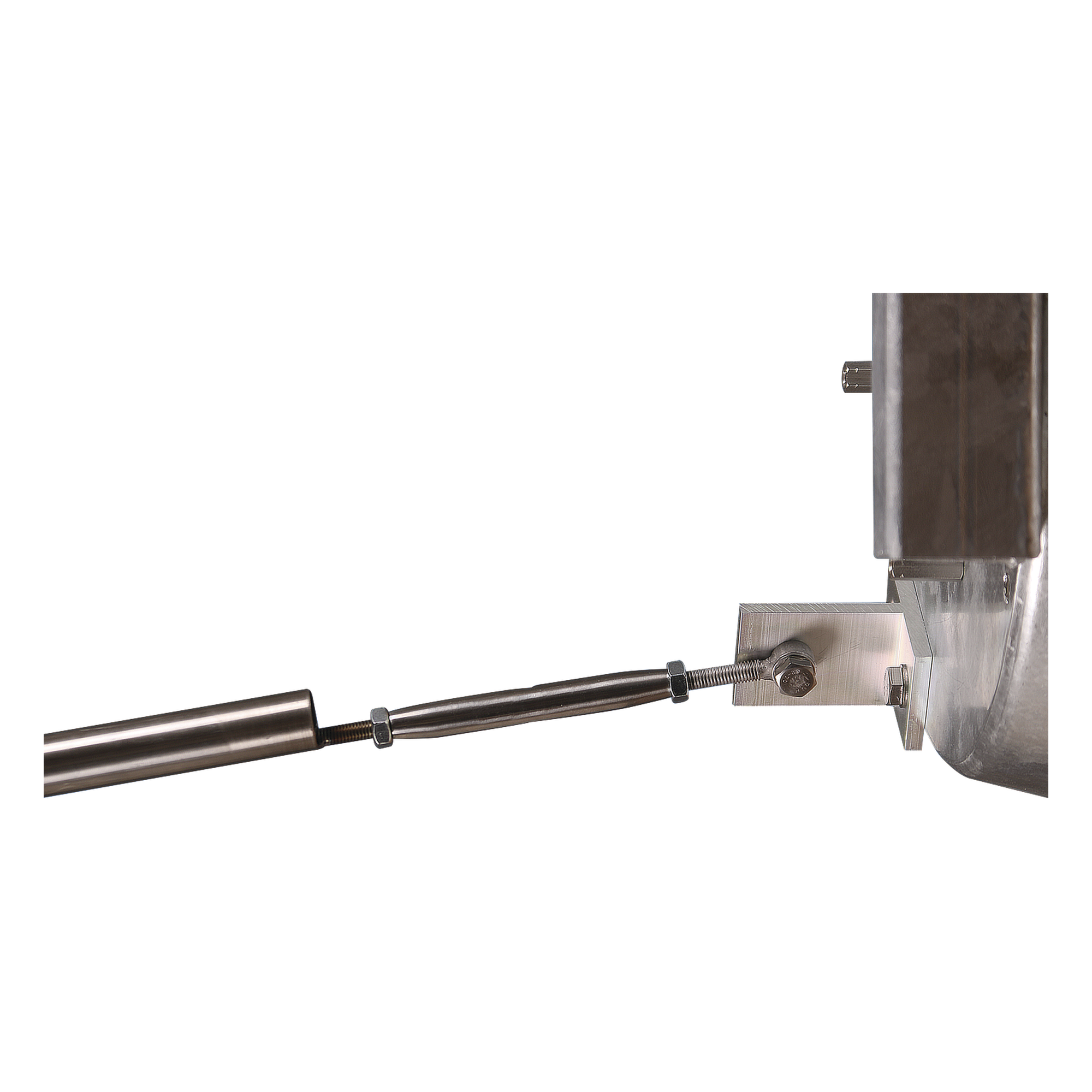 Montaje Ajustable para Antena / Acero Inoxidable / 3.3 kg / Resistente a Vientos Extremos / Compatible JRMA0-1200 y JRC-DD35 — JIROUS · SKU JRZ1200-ADJUSTABLE