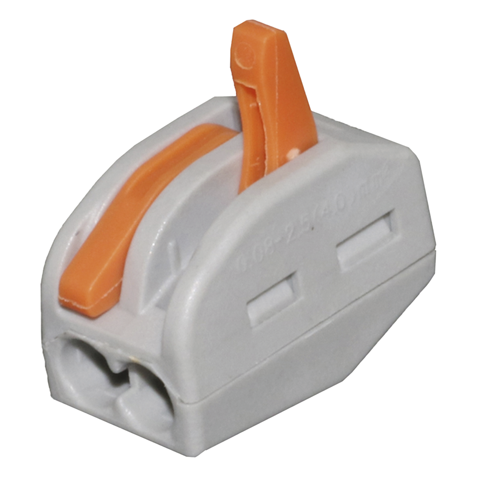 Conector de Presión / 1 Entrada 1 Salida / 12AWG-28AWG / 250V 32A / -20°C a 70°C / 0.47 x 0.83 x 0.59 in — EPCOM POWERLINE · SKU CON-1003