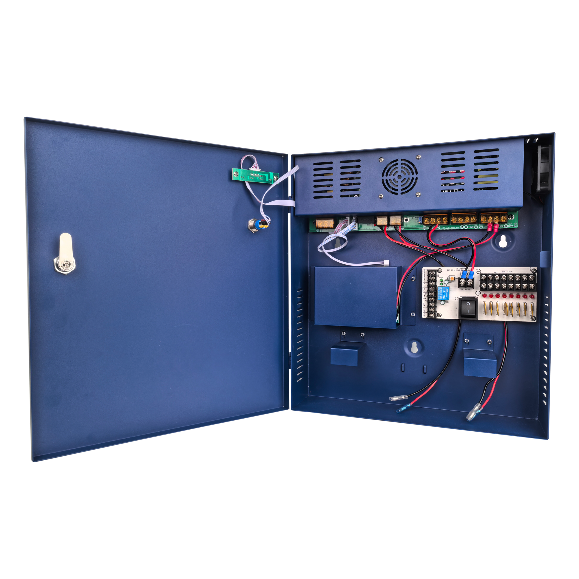 Fuente de Poder PoE / 8 Puertos / 360W Total / IEEE 802.3af/at / Rack 19" — EPCOM POWERLINE · SKU EP-360W-POE8P-B