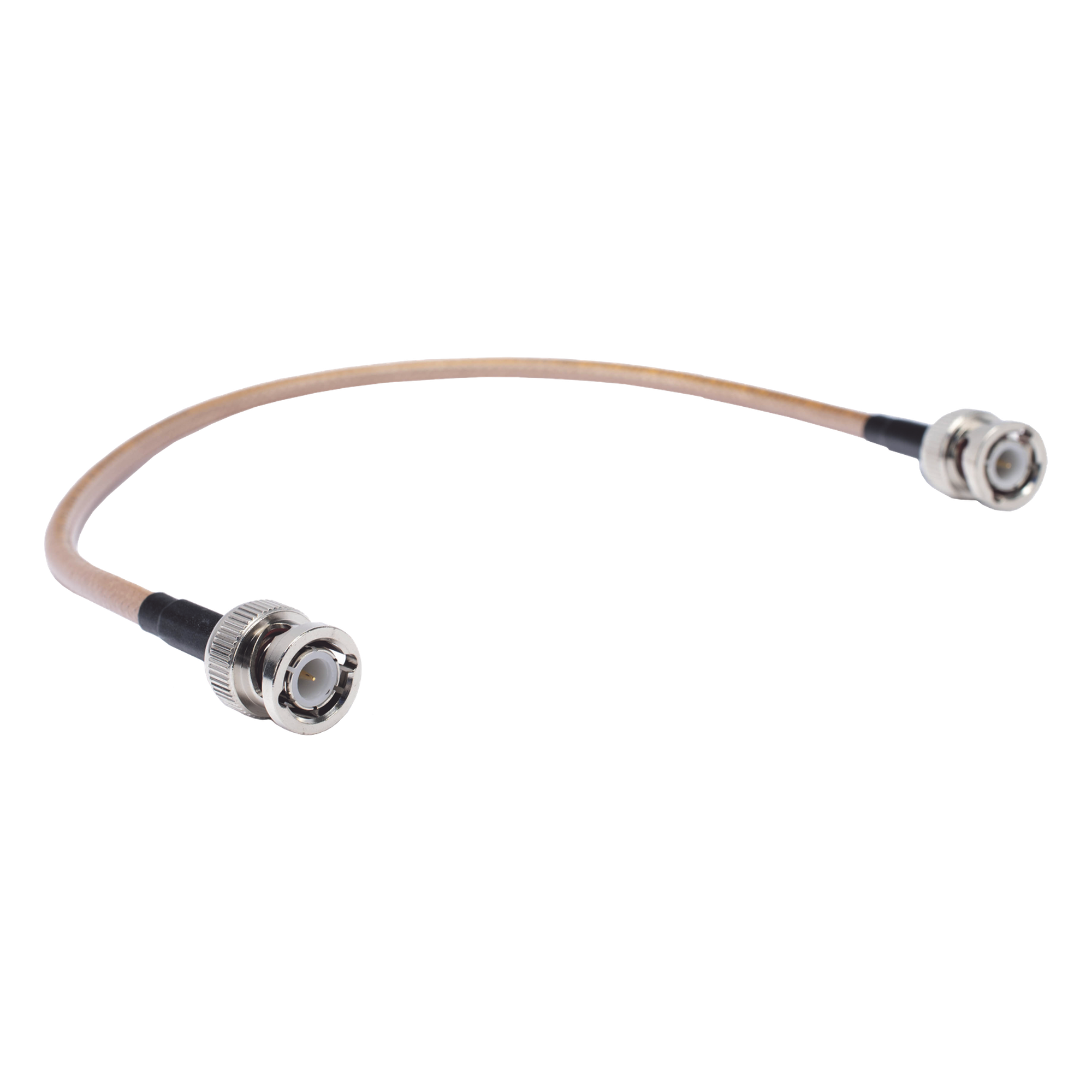 Jumper Coaxial / 30.5 cm (1 pie) / Cable LP142 / BNC Macho a BNC Macho / 50 Ω
