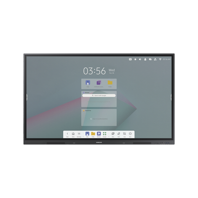 Pantalla Táctil Interactiva / 75" / UHD 3840x2160 / Táctil IR 8 ms / Android 13 / 400 Nits / Wi-Fi / USB-C — SAMSUNG ELECTRONICS · SKU WA75D