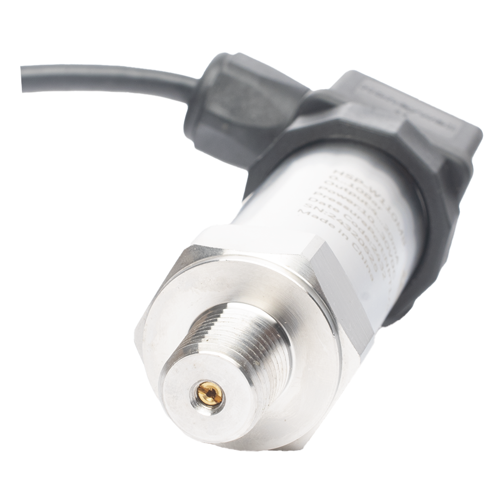 Transmisor de Presión Industrial / 4-20 mA / Rango 0 a 10 bar (145 psi) / Precisión 1% / Conexión NPT 1/4-18 / IP65 — HONEYWELL BMS · SKU HSP-W110MB