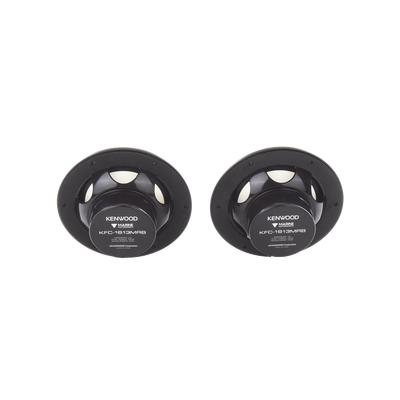 Par de altavoces fabricado en grado marinos en color negro de 6.5"  de 100 W de entrada máxima