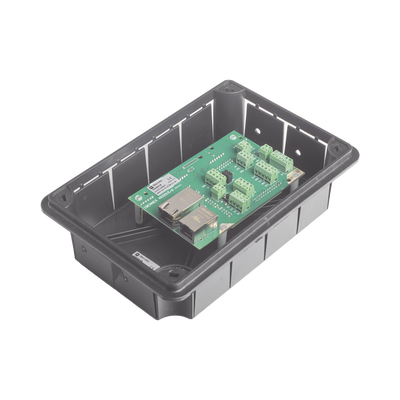 Terminal de Habitación IP Empotrable para Hospitales   / Bus RS485 / 12 Entradas Digitales / SIP / PoE / Compatible con NX1071 y NX1075