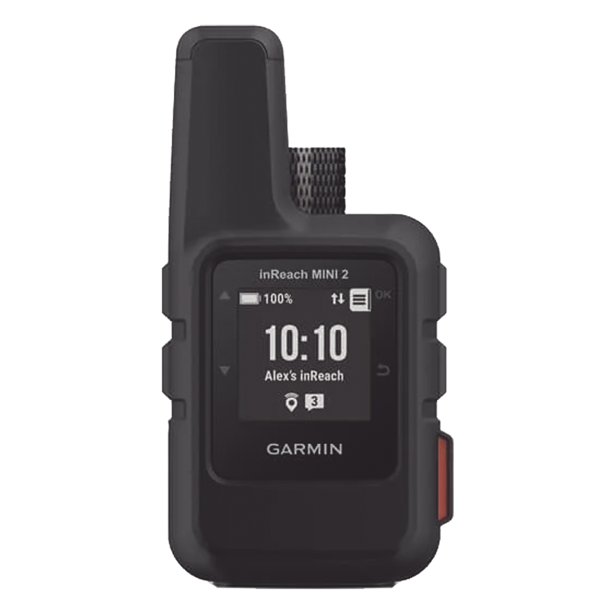 GPS Portátil / Pantalla Monocroma Transflectiva 0.9 pulgadas / Autonomía 14 Días / Resistencia IPX7 / Bluetooth / ANT+ / USB-C — GARMIN · SKU 10-02602-01