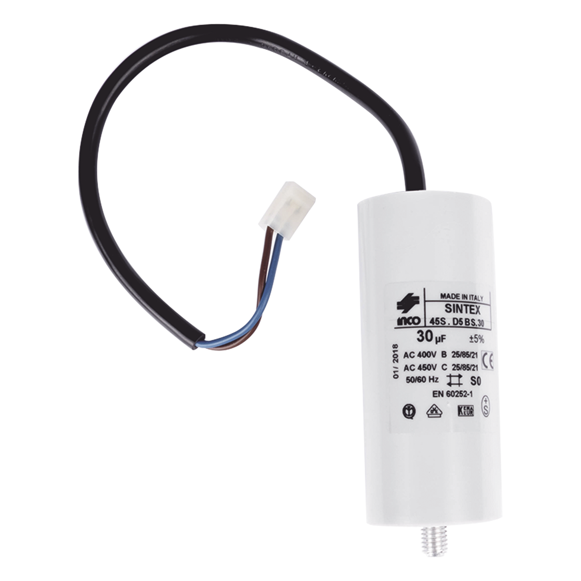 Capacitor / 30 µF / 115V / FAAC 740 / Milord500 · SKU 6020164