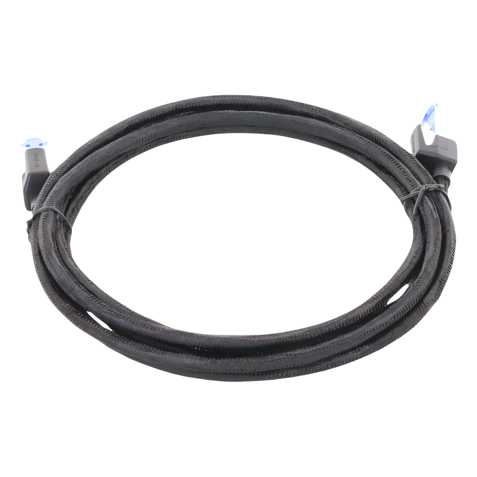 Cable Ethernet Cat8 CLASS F/FTP Redondo con Malla de Nylon 2 Metros (6.56 Pies)