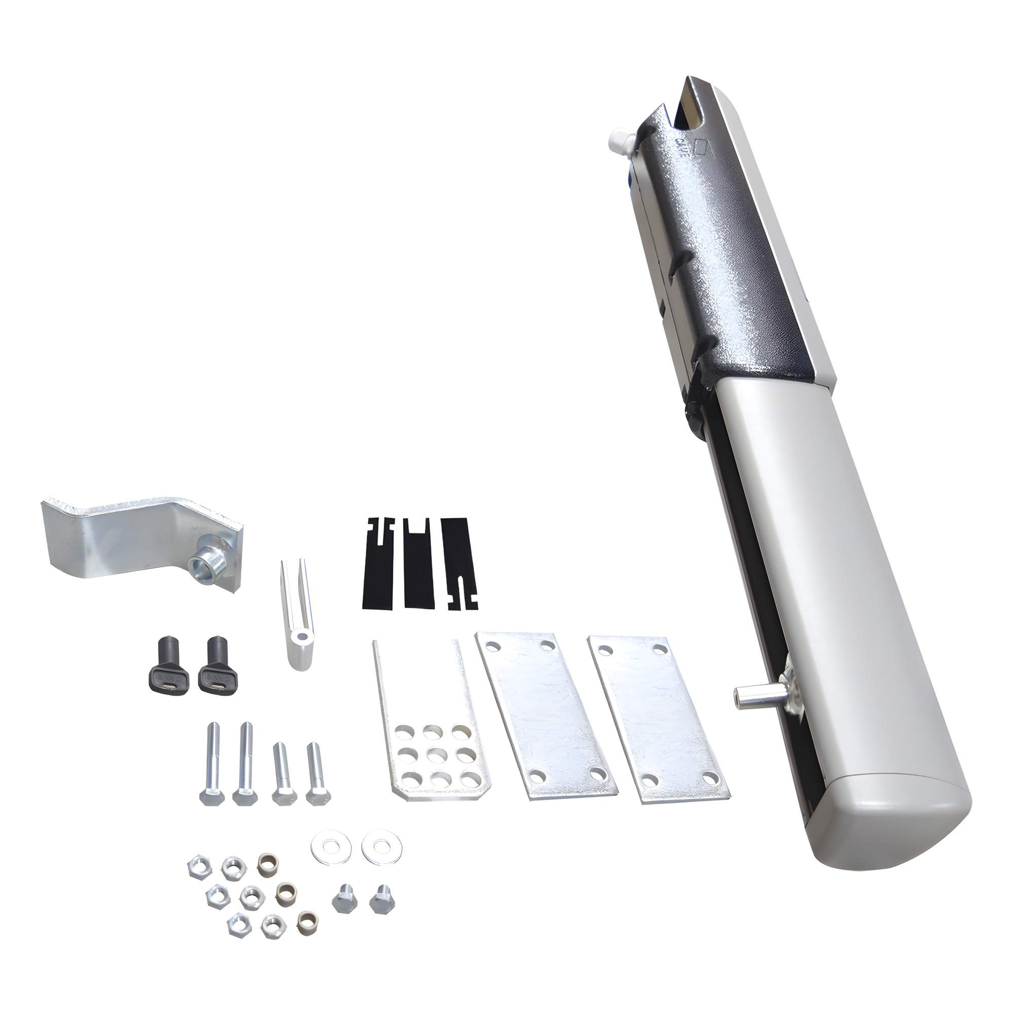 Operador para Puertas Abatibles de 3 mts y 400 kg ATI / Uso Semi-Intensivo /  No incluye cuadro de mando