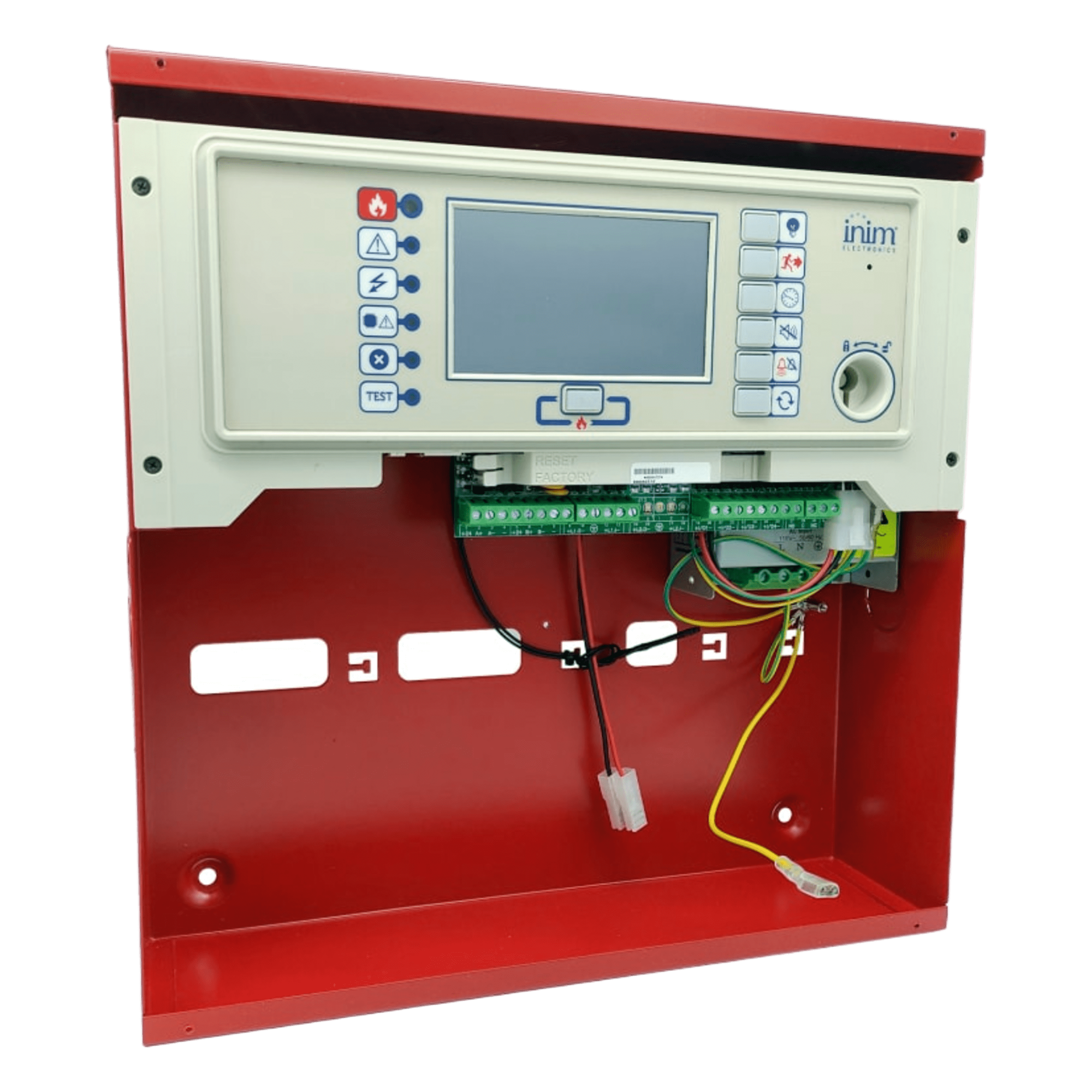 Central de Detección de Incendio / Sistema Analógico Direccionable / 1 Loop 240 Puntos / Pantalla Táctil / Gestión Cloud / EN54-2/4/21 / UL