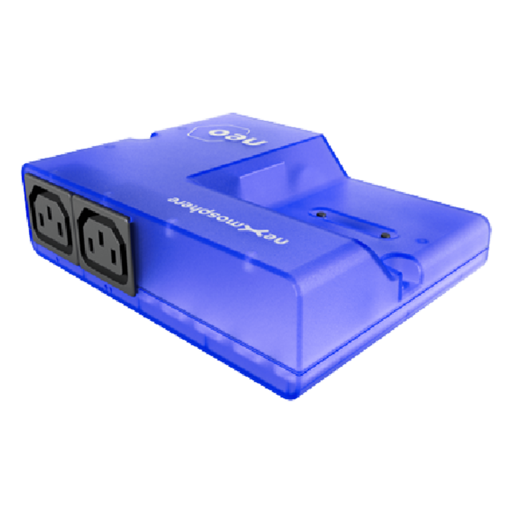 Controlador de Potencia / 2 Salidas C13 10A / 16 Horarios / Soft-Fuse y Watchdog / 4 Puertos X-Talk / USB-C — NEXMOSPHERE · SKU NEO-520