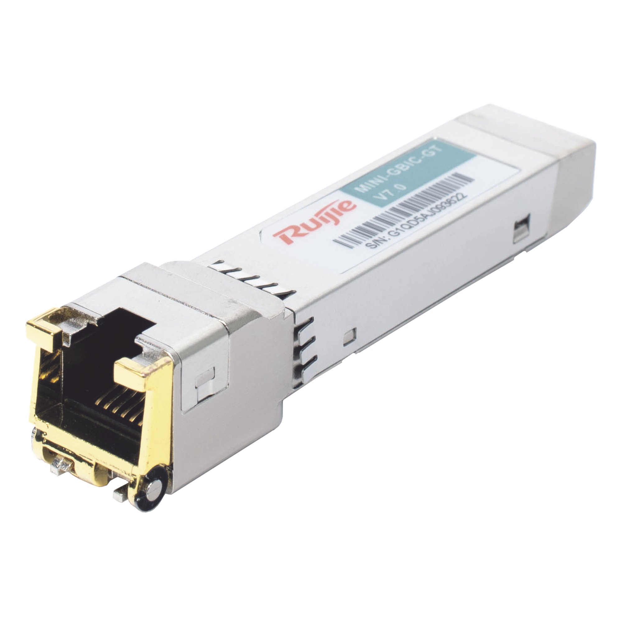Transceptor SFP a RJ45 / 1 Gbps / Alcance 100 m (328 ft) / Gigabit Ethernet