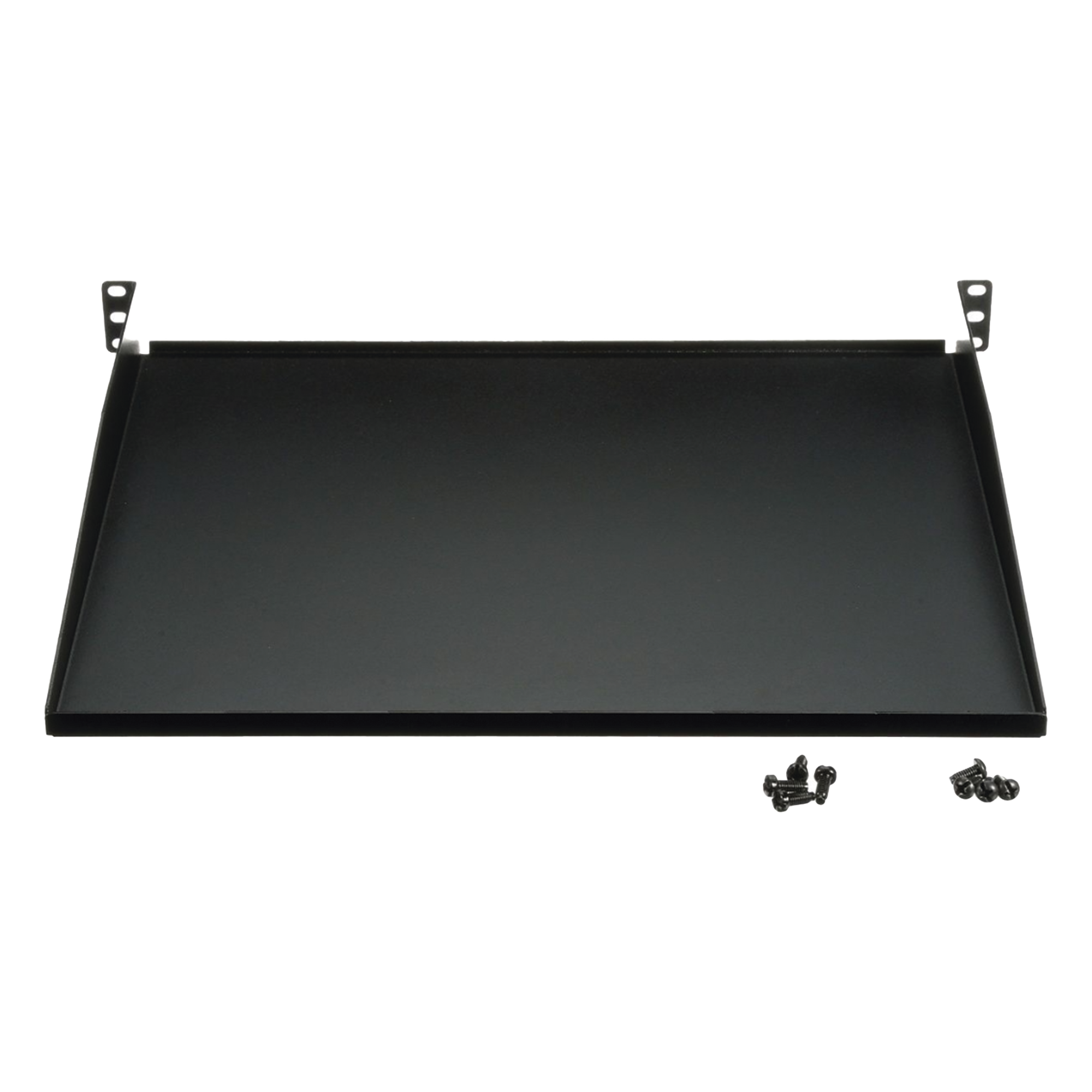 Charola para Rack / 19" / 1U / Carga 20 kg (44 lb) / Acero / Montaje Frontal