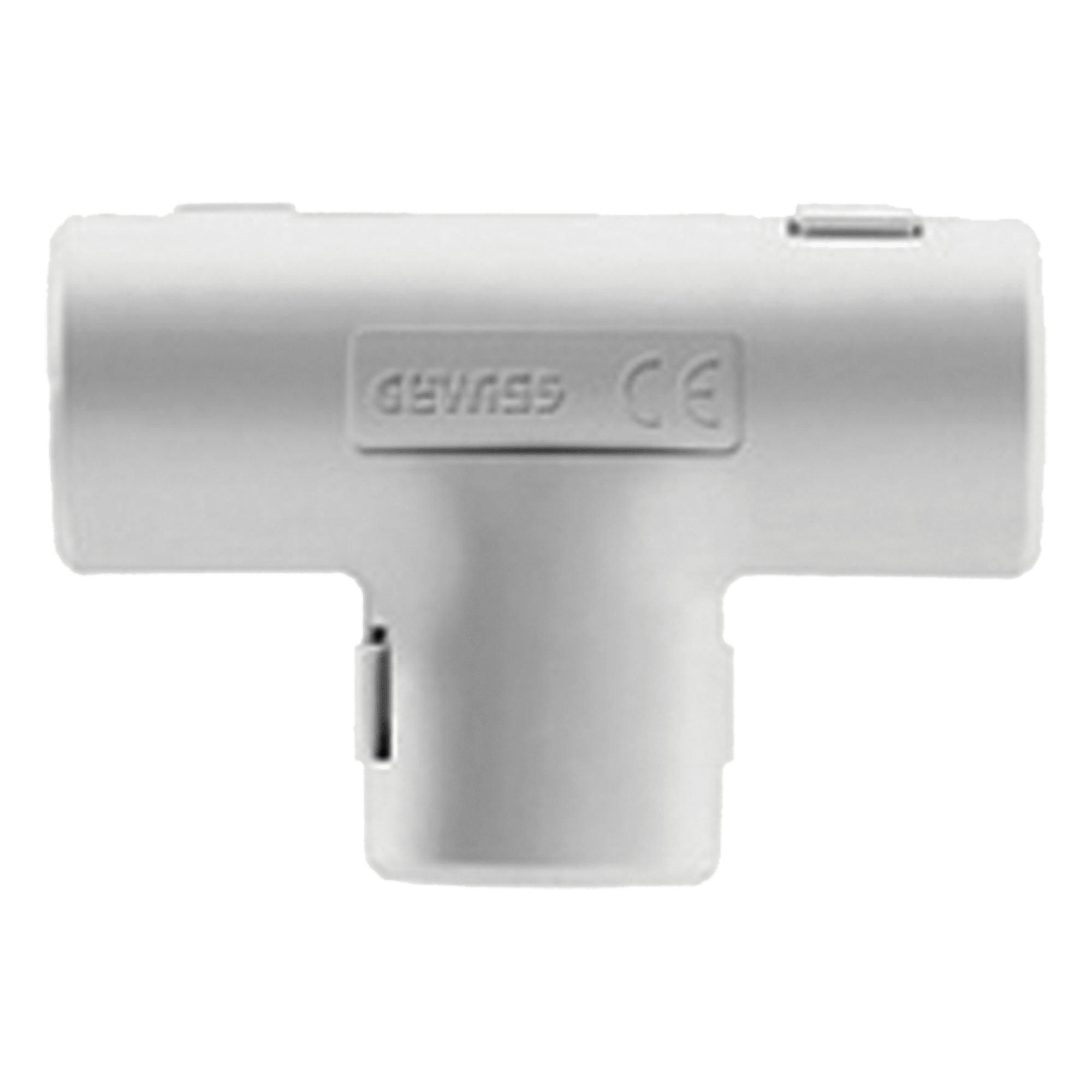 Unión en T para Tubería Rígida / PVC Auto-extinguible / 20 mm / Libre de Halógenos / Instalaciones Eléctricas — GEWISS · SKU DX-40-220