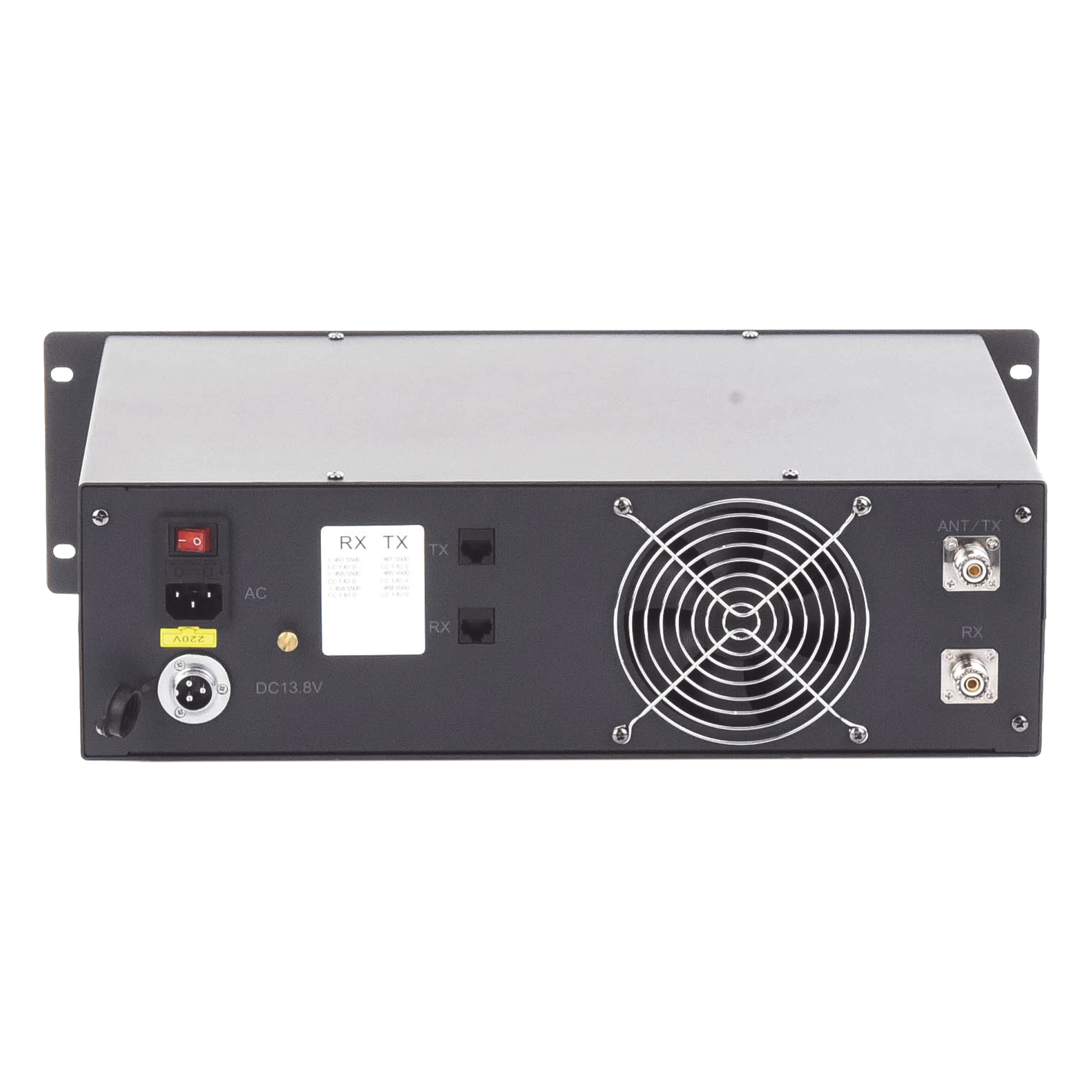 Repetidor UHF / 450-490 MHz / 40W / DMR TDMA / 100 Canales / Doble Slot