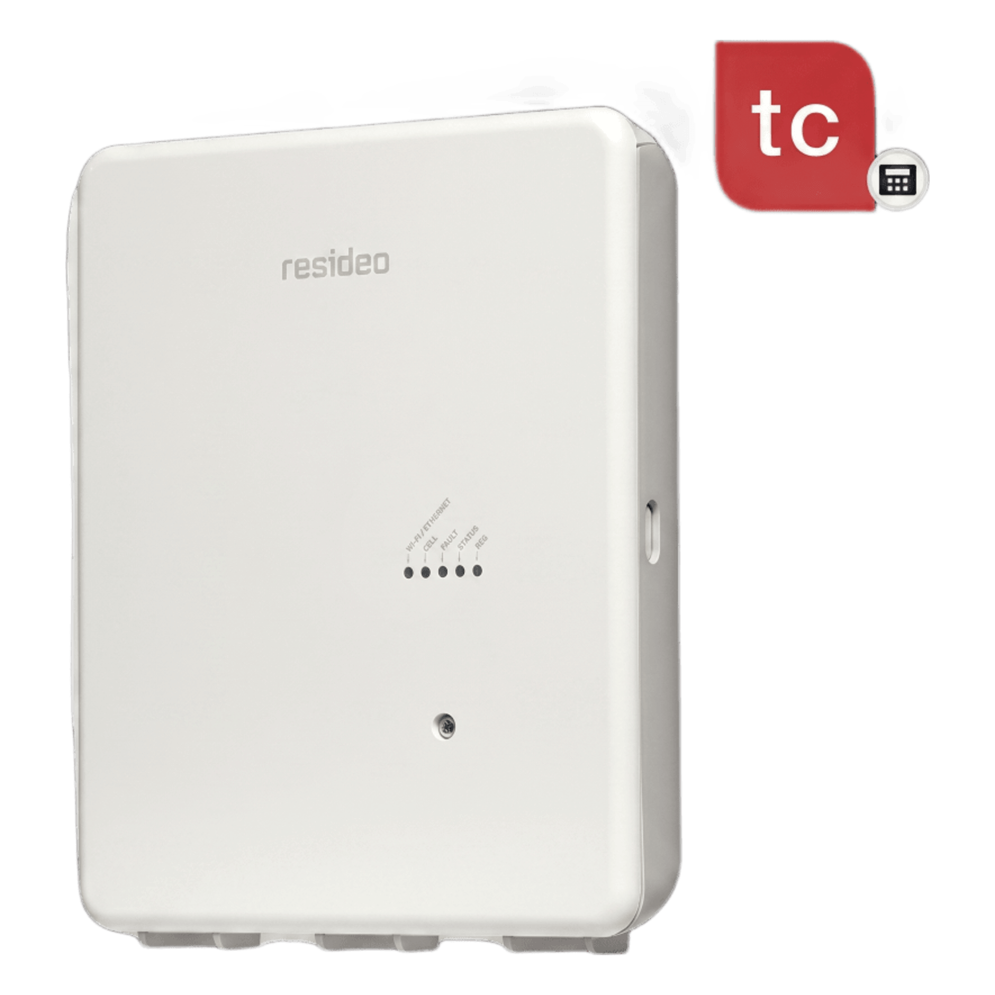 Comunicador de Alarmas IP / Ethernet y Wi-Fi / Compatible VISTA, DSC PowerSeries e Interlogix / Reporte Contact ID / AlarmNet — HONEYWELL HOME RESIDEO · SKU IP-COM