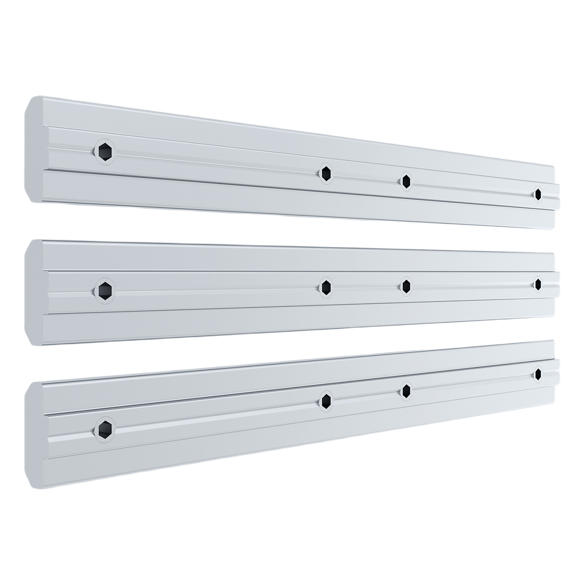 Barra de Extensión para VideoWall LED / 180 mm (0.59 ft) / 4 Puntos de Montaje M6 / Espesor 8 mm / Ancho 155 mm (0.51 ft) — EPCOM INDUSTRIAL · SKU SDJH184