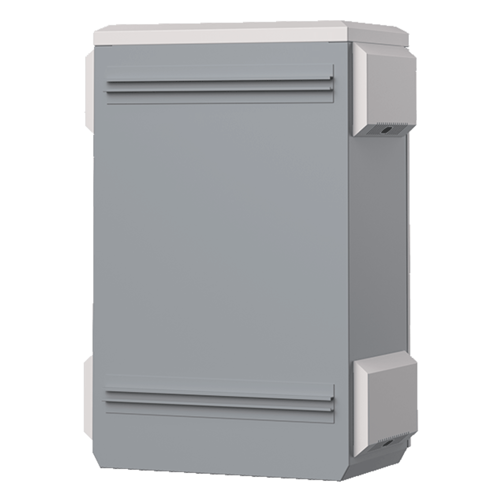Gabinete de Protección IP55 / Acero SPCC / 380 x 660 x 240 mm / Rieles DIN / Montaje Vertical u Horizontal / 4 Placas Laterales Externas