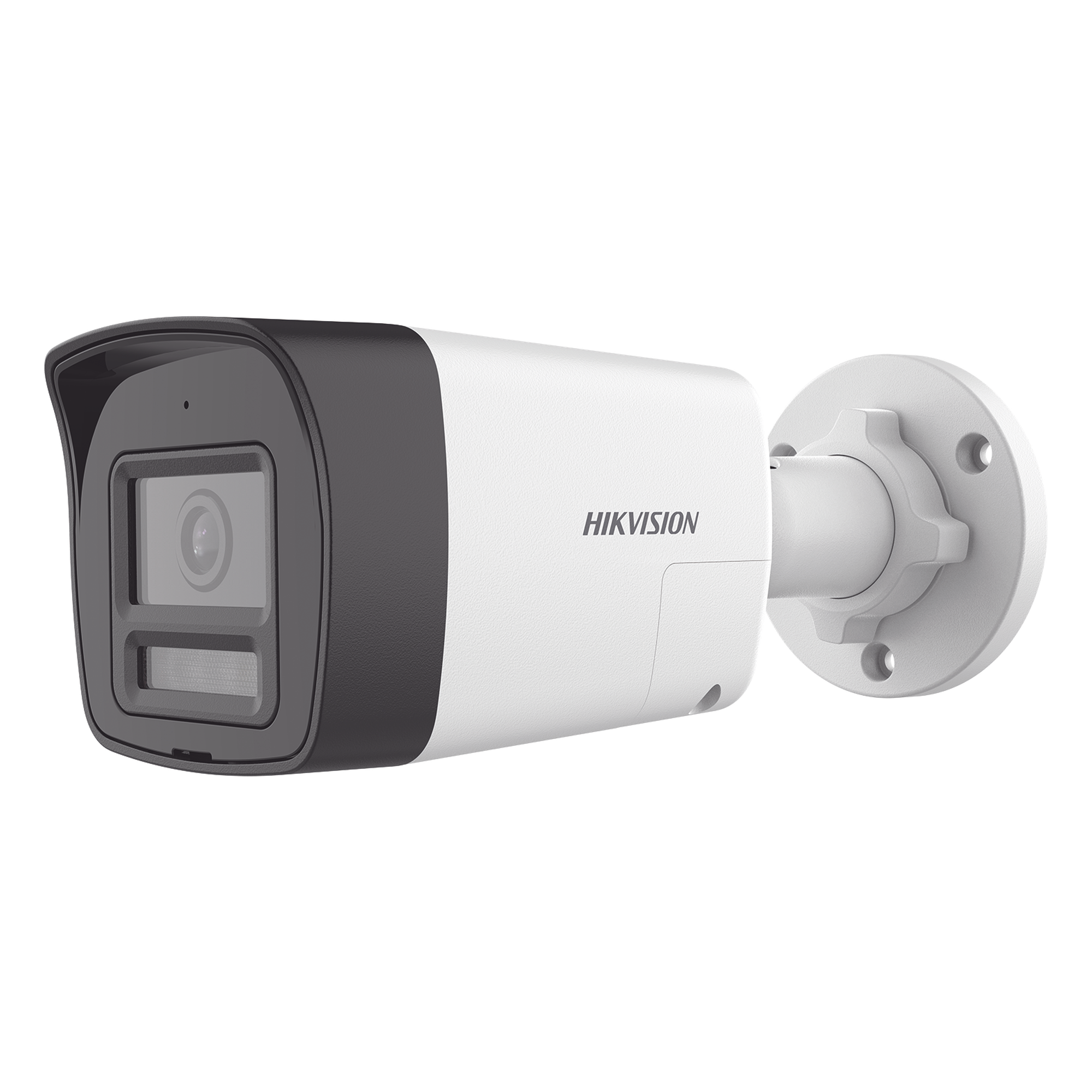 Cámara Bala TURBOHD / 2 Megapixel / Dual Light 30 m (98.4 ft) IR + 20 m (65.6 ft) Luz Blanca / Audio Bidireccional Full Duplex / IP67 / Metal — HIKVISION · SKU DS-2CE16D0T-LTS