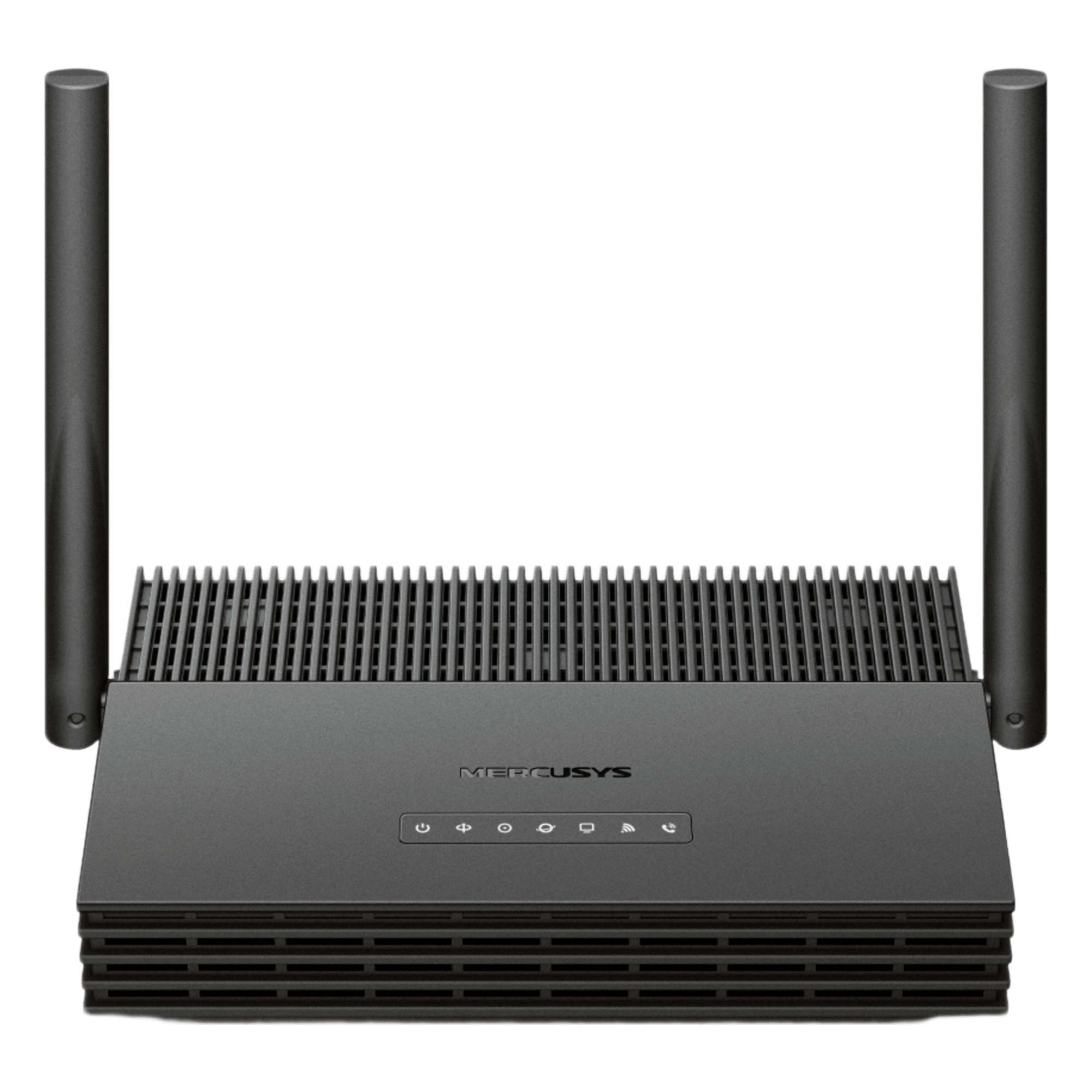 ONU/ONT Router Wi-Fi / Dual Band AC1200 / XPON GPON+EPON 2.5 Gbps / 4 Puertos Gigabit / 1 FXS VoIP / Beamforming / EasyMesh — Mercusys · SKU MF30GV