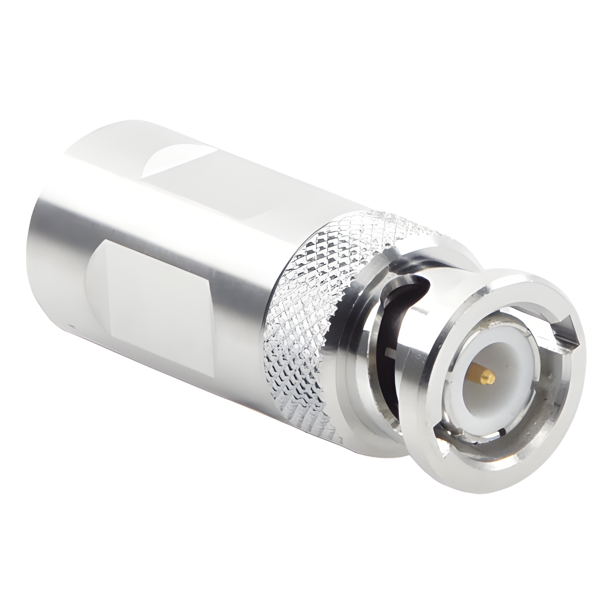 Conector BNC Macho / Auto-sujetado / 50 Ω / 0–4000 MHz / Para cable FSJ150A — ANDREW / COMMSCOPE · SKU F1TBM-C
