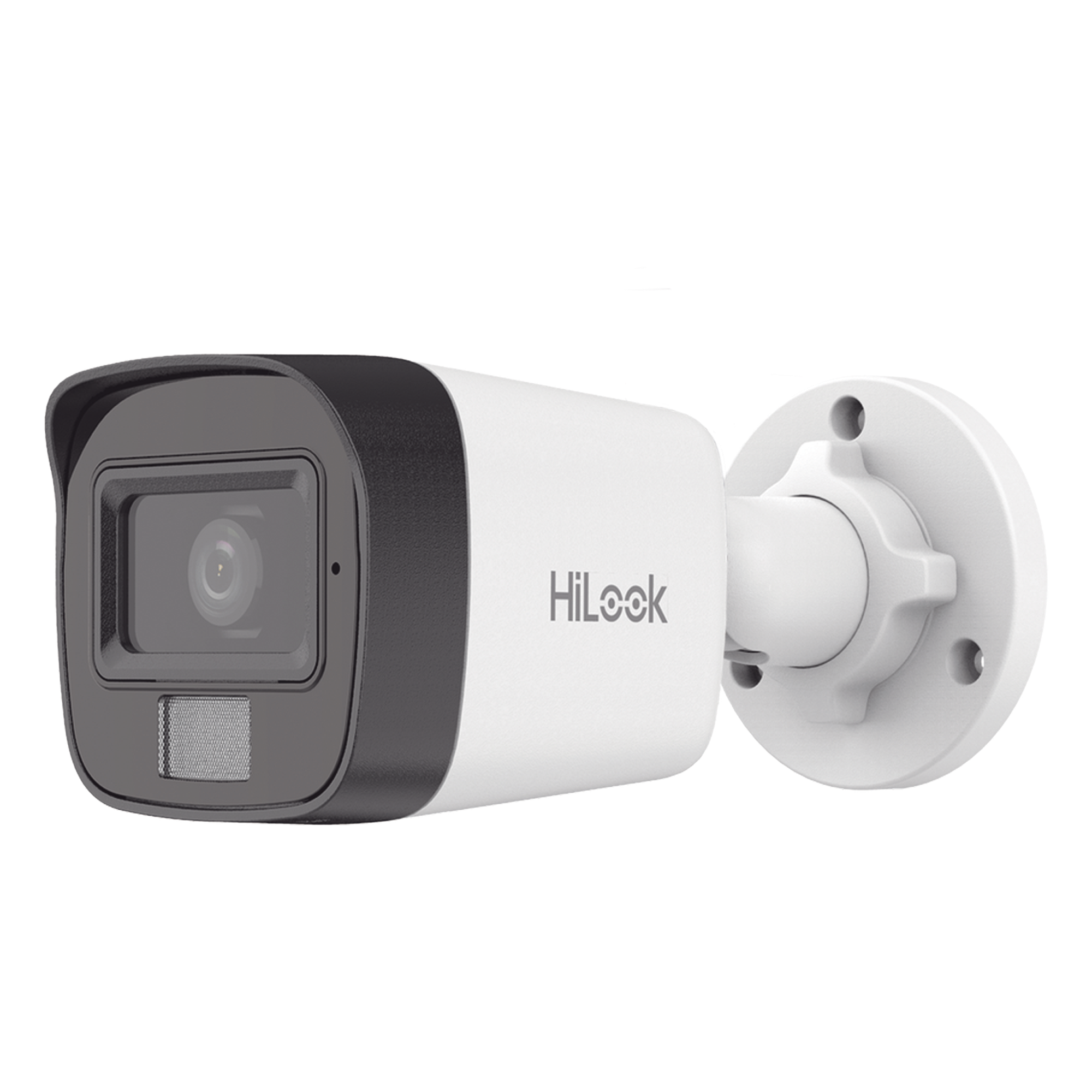 Cámara Bala IP / 2 Megapixel / Dual Light 20 m (65.6 ft) IR + 15 m (49.2 ft) Luz Blanca / Ángulo 101° / AcuSense Lite / IP67 / PoE — HiLook by HIKVISION · SKU IPC-B120HA-LUC