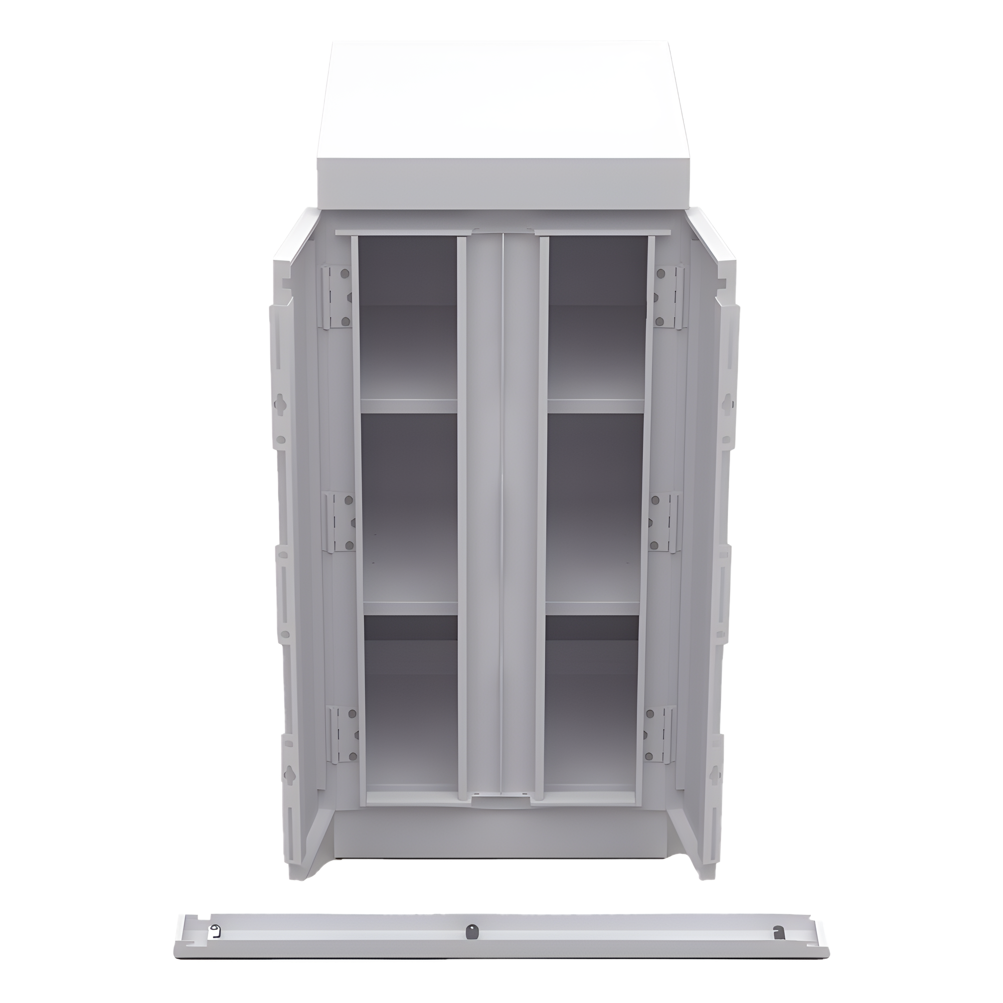 Gabinete de Seguridad de Lámina Galvanizada  para Almacenamiento de Baterías (Hasta 6 baterías PL110D12).