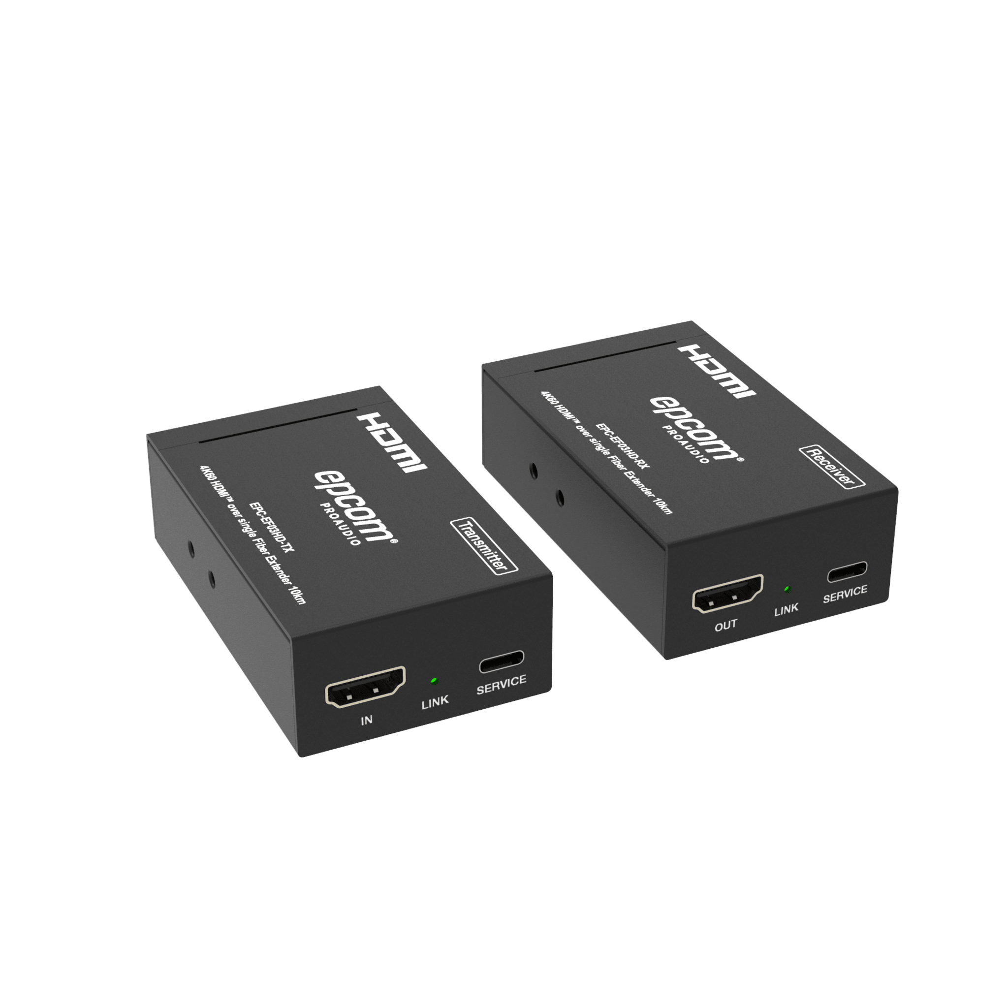 Extensor HDMI sobre Fibra Óptica | Resolución 4K2K@60Hz | Monomodo | 4:4:4 | Ancho de Banda 18 Gbps | Distancia hasta 10 km | HDCP 2.2 | HDR10+ Dolby Vision | Audio 7.1CH 