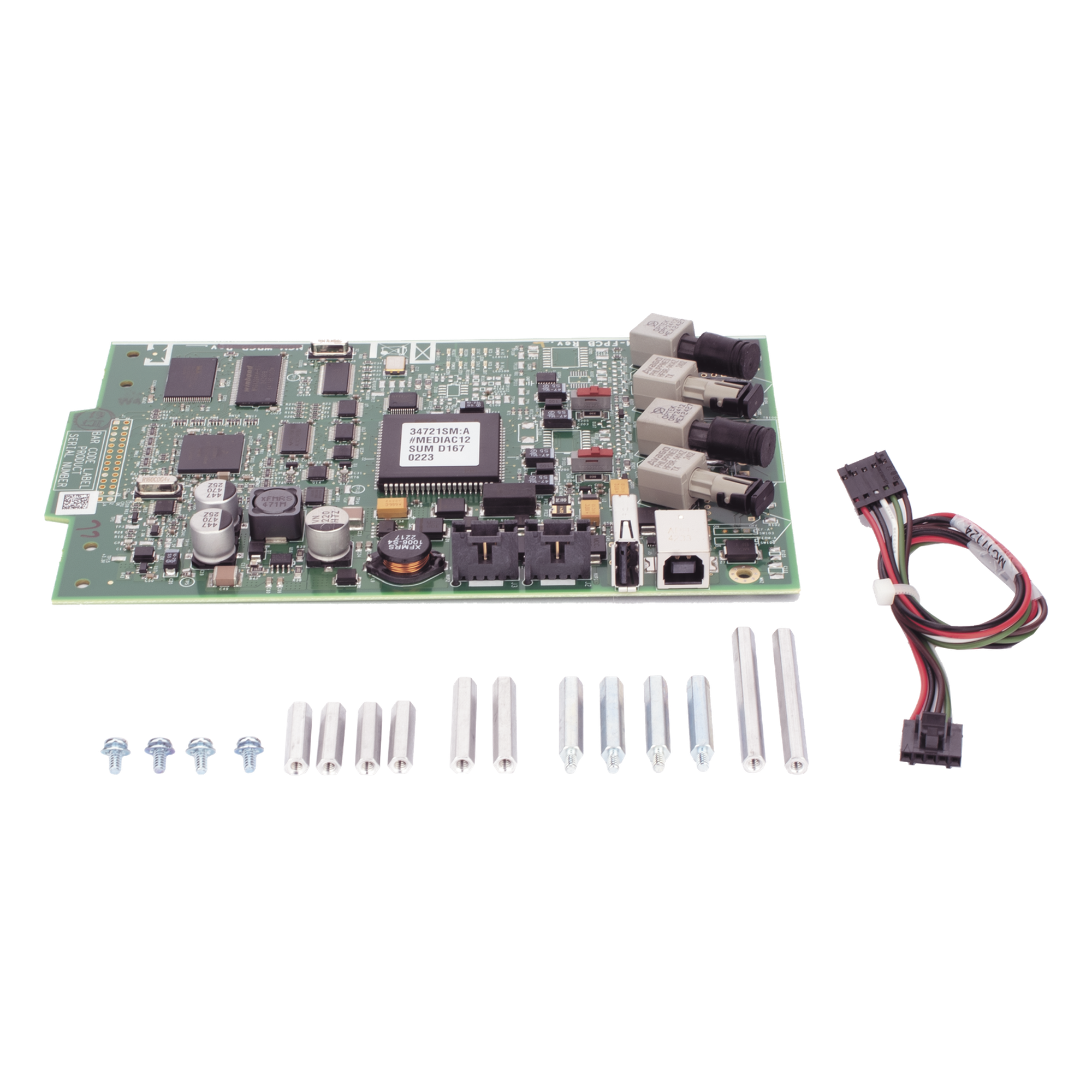 Módulo de Comunicación de Red / Fibra Óptica Multimodo / 62.5/125 µm o 50/125 µm / NFPA Estilo 4 y 7 / 312.5 Kbaudios / Aislamiento Óptico