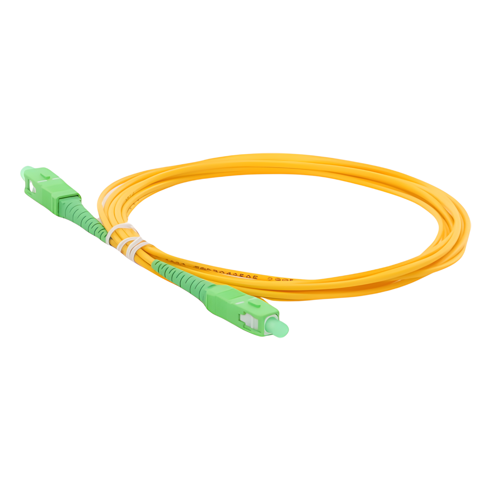 Jumper de Fibra Óptica / SC/APC-SC/APC / Monomodo OS2 / Simplex / 3 m (9.84 ft) / 2 mm