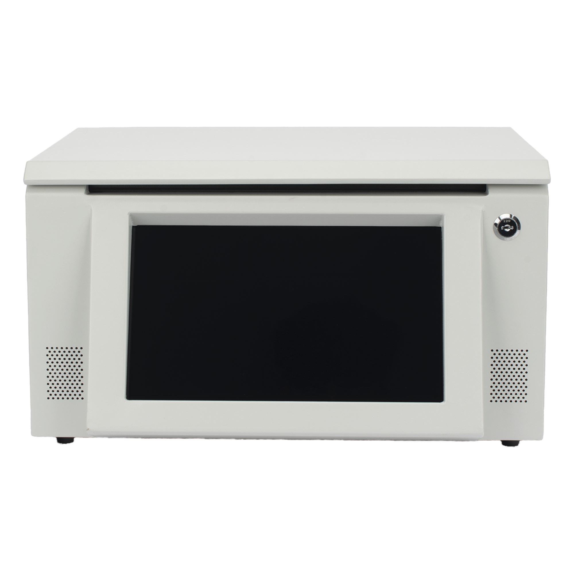 Estación de Descarga para Body Cam / 8 Puertos / Pantalla Táctil 10 Pulgadas / Ethernet 1000 Mbps / Almacenamiento 36 TB / Android Integrado