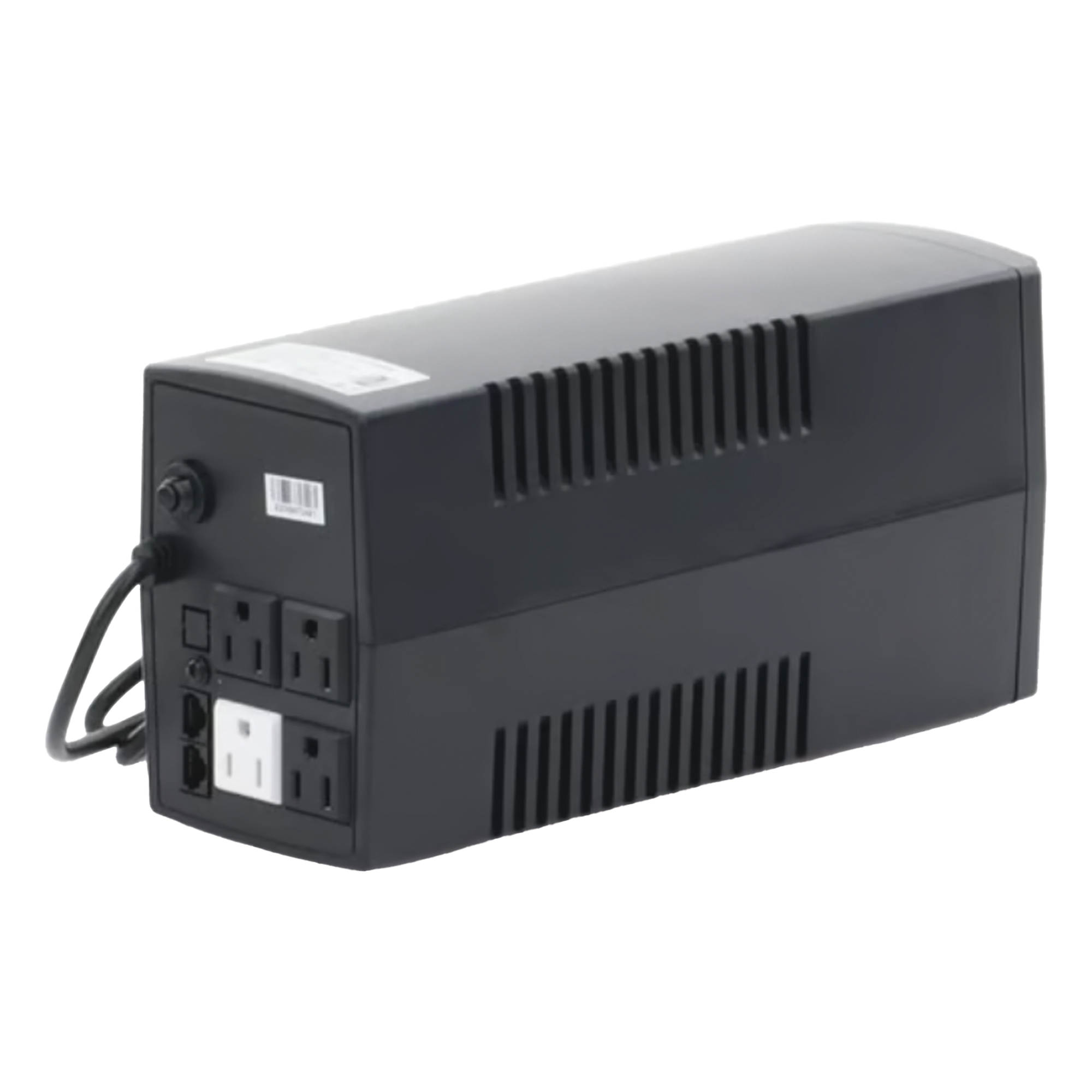 UPS de 600 VA / 360 W / Topología Línea Interactiva / AVR / 4 Tomas NEMA 5-15R / 120 Vca / Torre