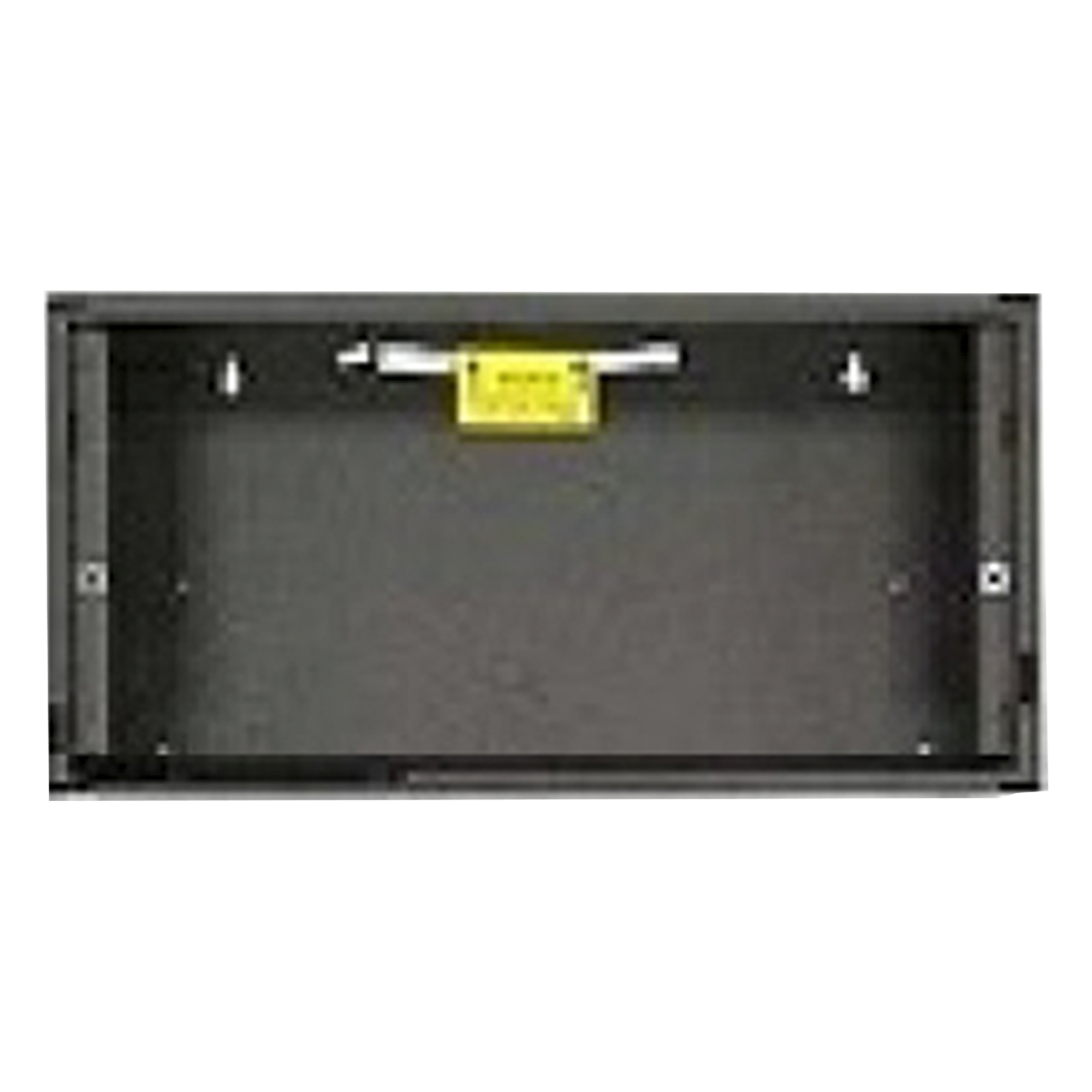Backbox para Panel de Detección de Incendio / Acero Calibre 16 / Sin Compartimiento de Baterías / 1 Nivel / Múltiples Knockouts — NOTIFIER · SKU SBB-AA4