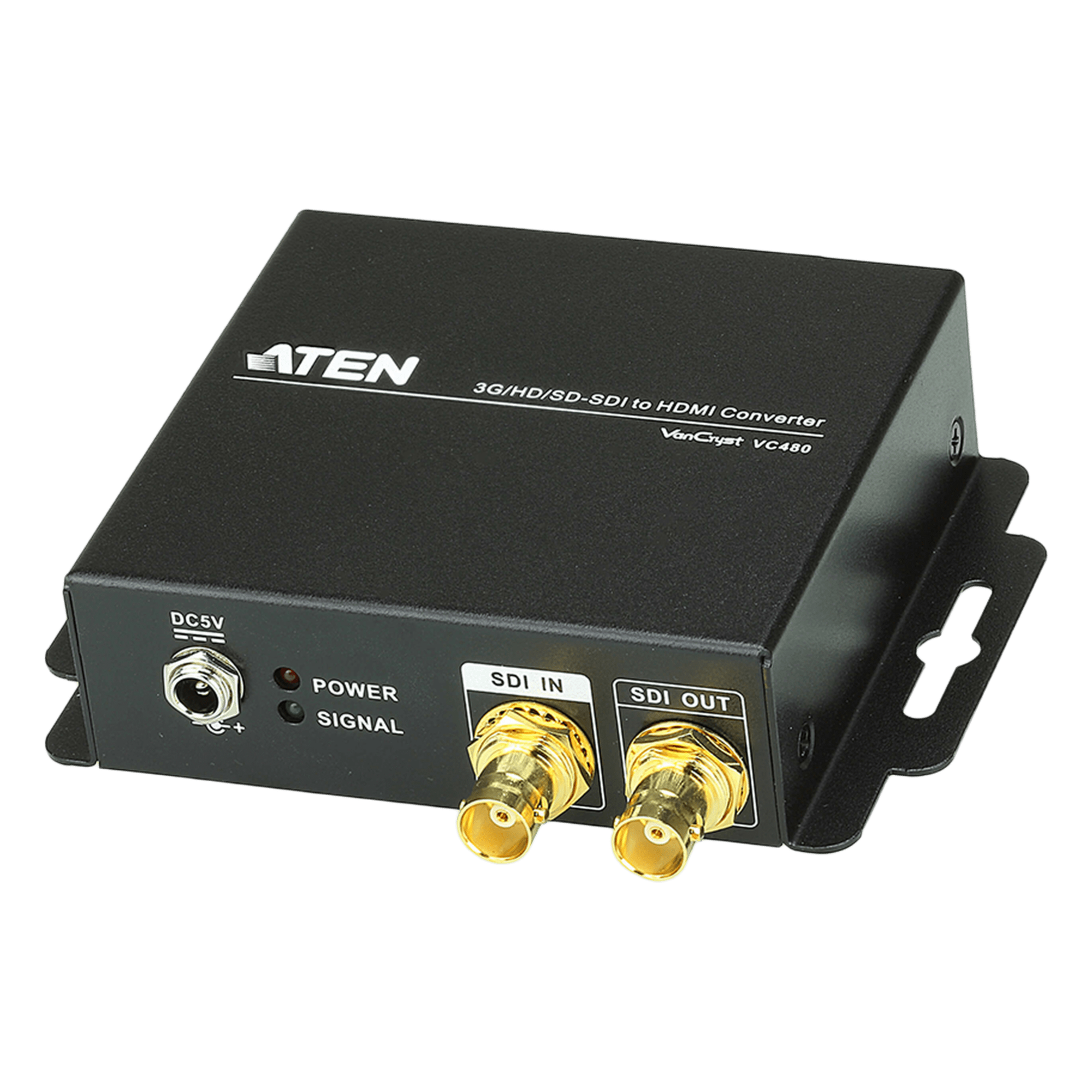 Conversor de video / 3G-SDI a HDMI / Full HD 1080p / Audio XLR balanceado / 1920x1200 @ 60Hz / 1.97 pies — ATEN · SKU VC480