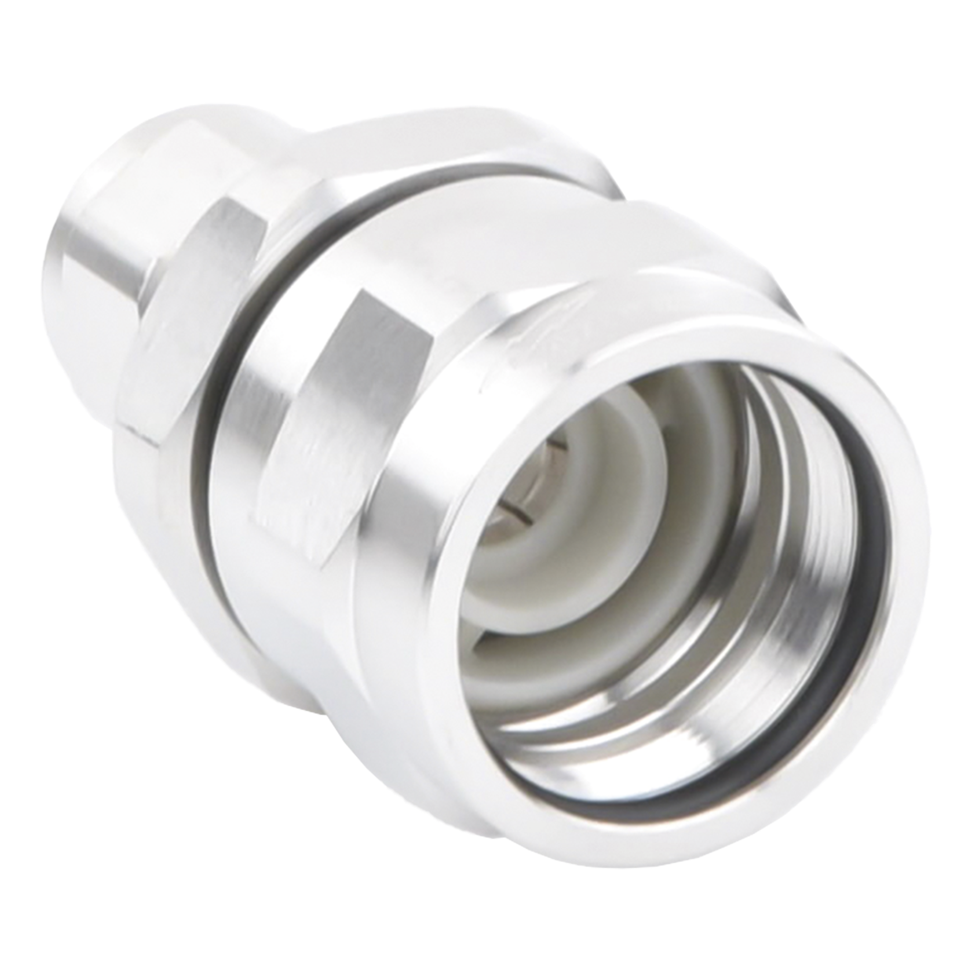 Conector RF N Macho / Banda 5000 MHz / Impedancia 50 Ω / IMD -116 dBm / Rango -40 °C a +85 °C / Montaje Recto