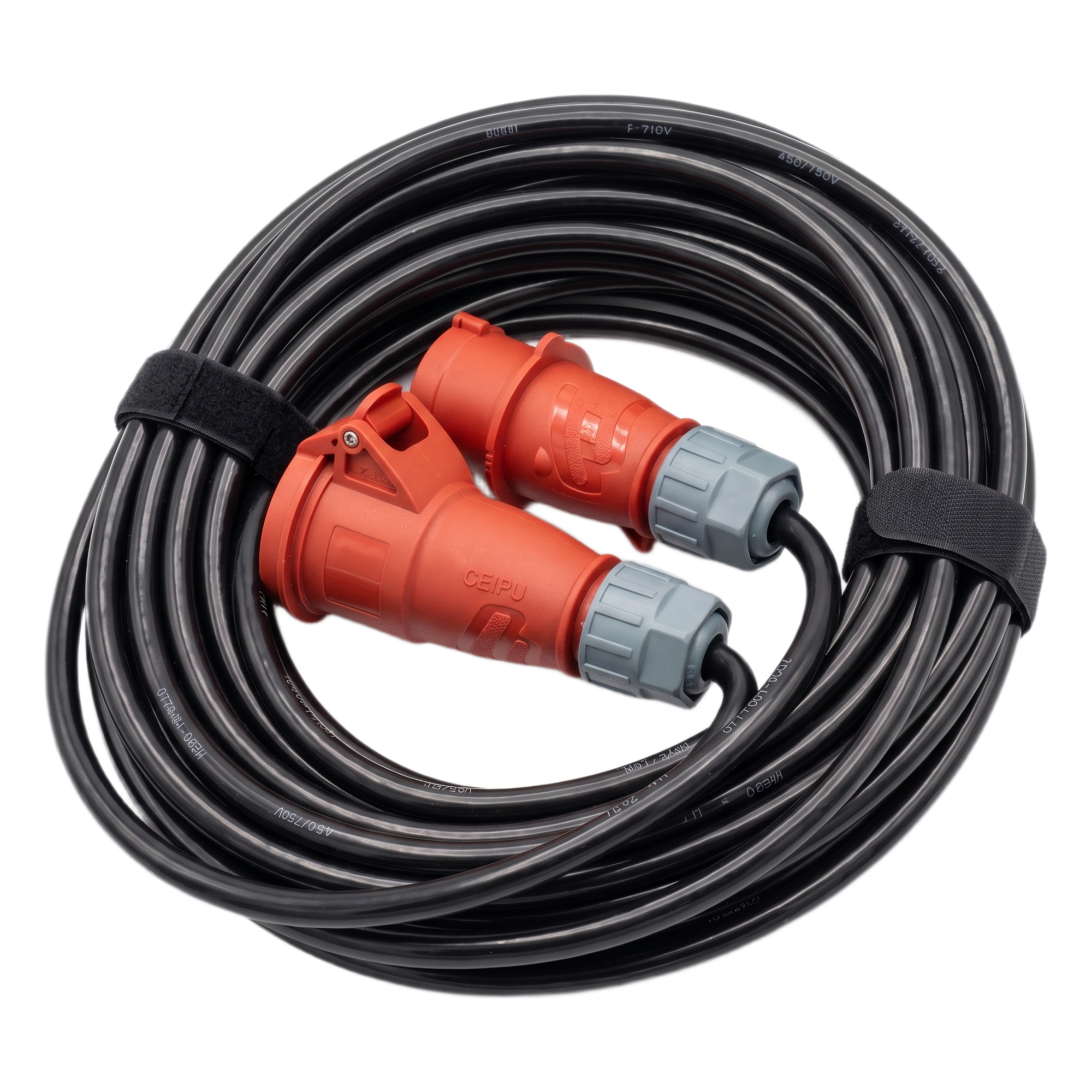 Manguera de Alimentación Trifásica / IP44 / -25°C a +60°C / Servicio Móvil Intensivo / H07RN-F / Neopreno — SHINESTAGE · SKU YSCBLPPOLI20M