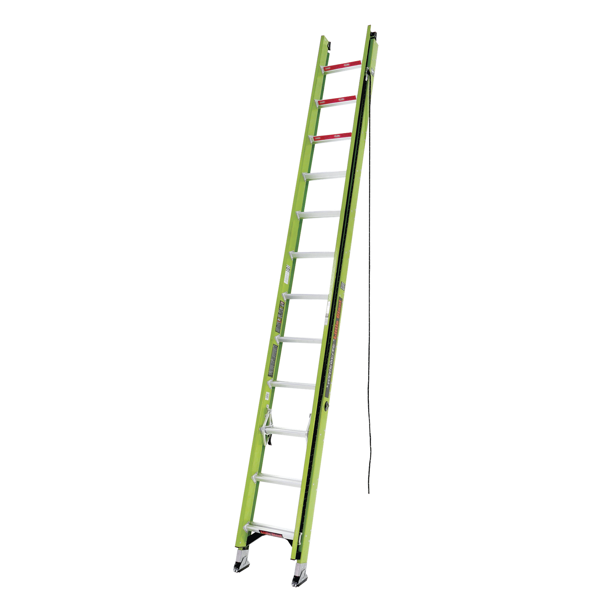 Escalera de Extensión / Aluminio + Fibra de Vidrio / 7.31 m (24 ft) / Capacidad 136 kg / Tipo IA / 20 kg — Little Giant Ladder Systems · SKU HYPERLITE-24-IA