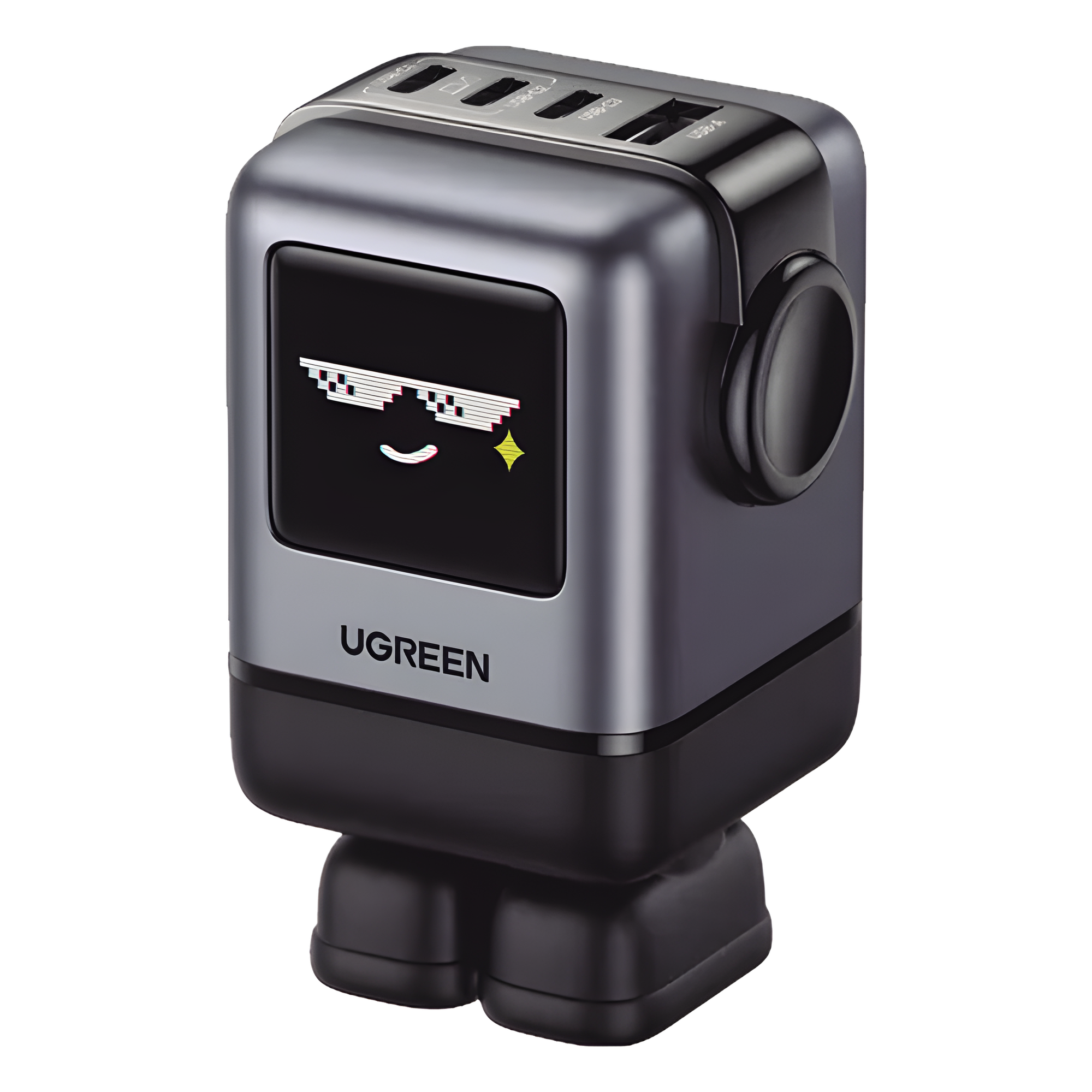 Cargador de Escritorio / 100W / 4 Puertos / PD 3.0 / QC 4.0 / GaN II / Pantalla LED — UGREEN · SKU 45514B