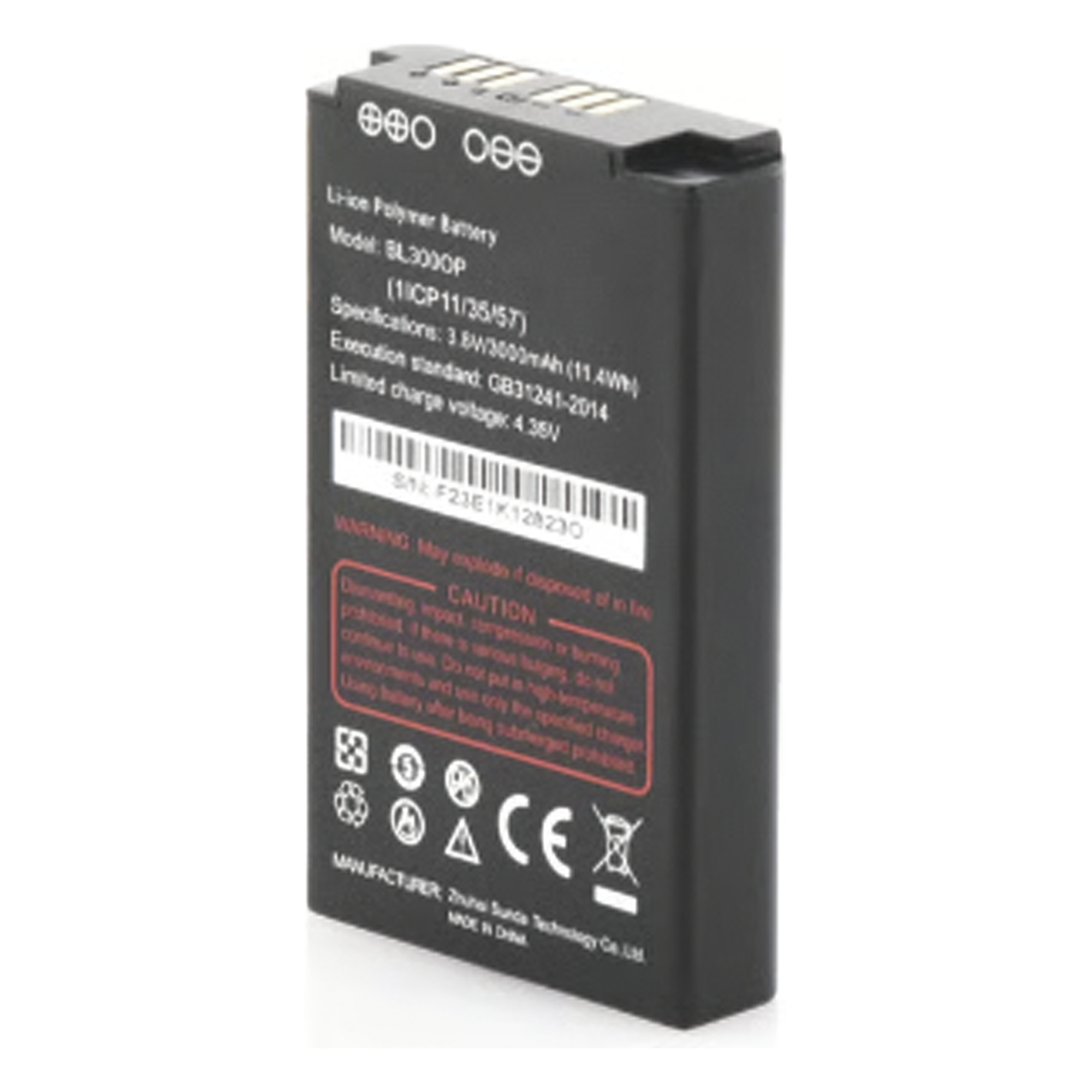 Batería de Repuesto / 3,000 mAh / 3.8 VCD / Compatible con Radio RG360 / Diseño Robusto